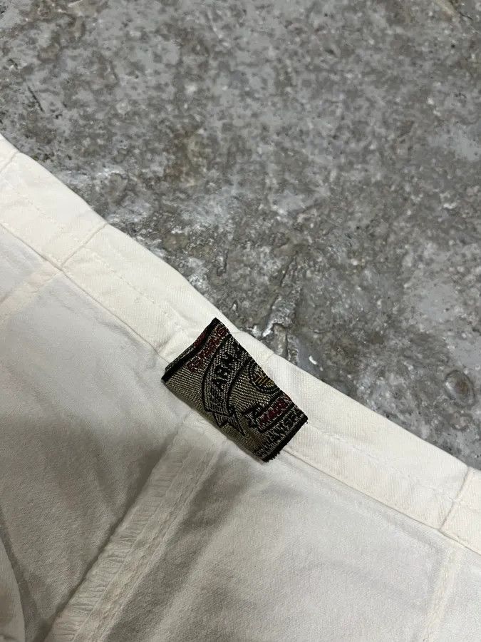 Giorgio Armani × Vintage 1990s Giorgio Armani White Tiger Shorts Size 28" / US 6 / IT 42 - 8 Thumbnail