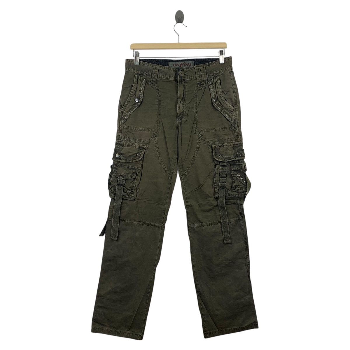 Designer × Japanese Brand BA8PAI japanesebrand utility cargo pants Size US 30 / EU 46 - 1 Thumbnail