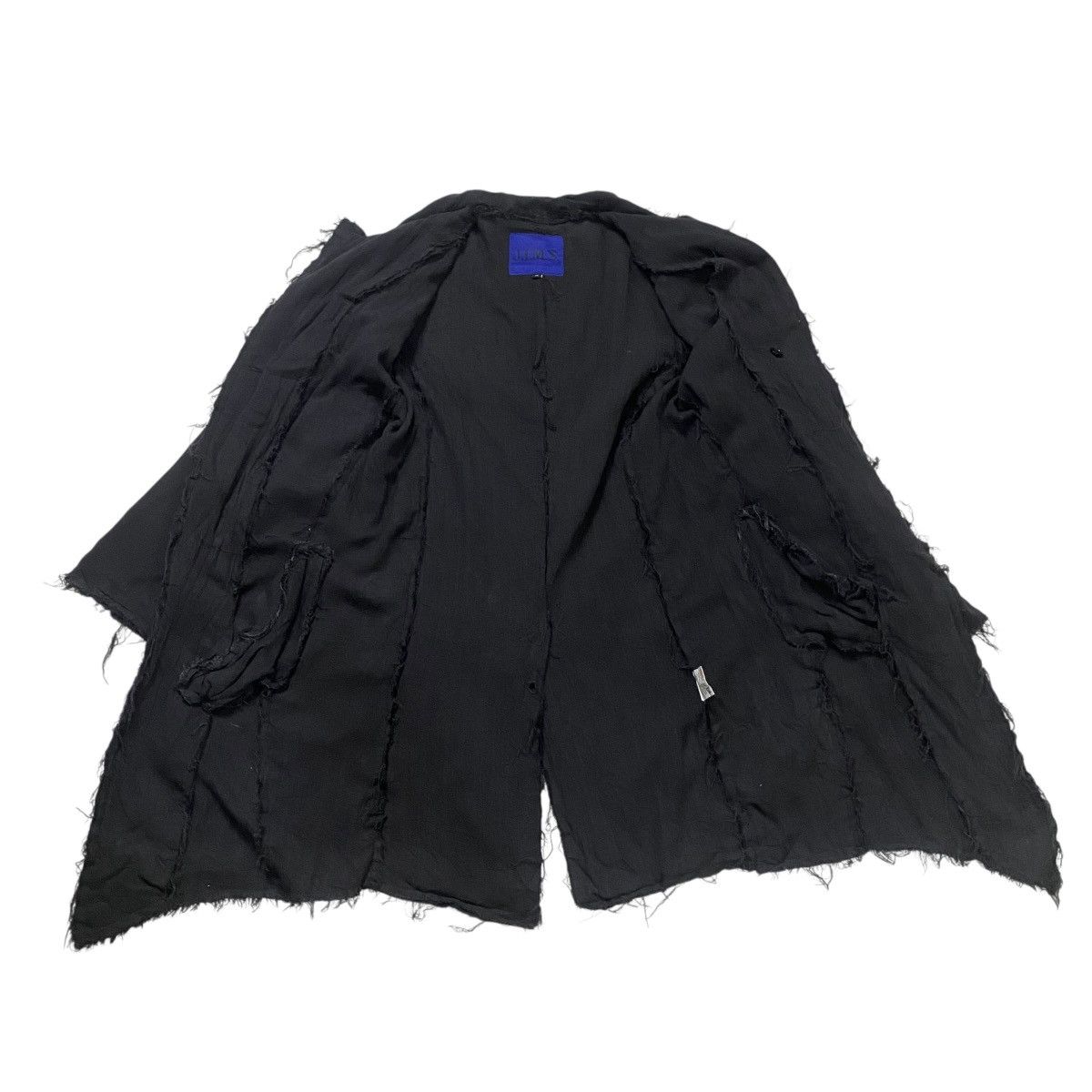 Japanese Brand Jinsinn raw Edge designer coat Size US M / EU 48-50 / 2 - 3 Thumbnail