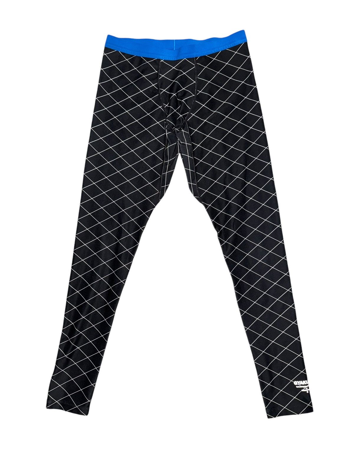 Gyakusou × Nike × Undercover Nike Undercover Gyakusou Running Leggings Black Blue Size US 30 / EU 46 - 2 Thumbnail