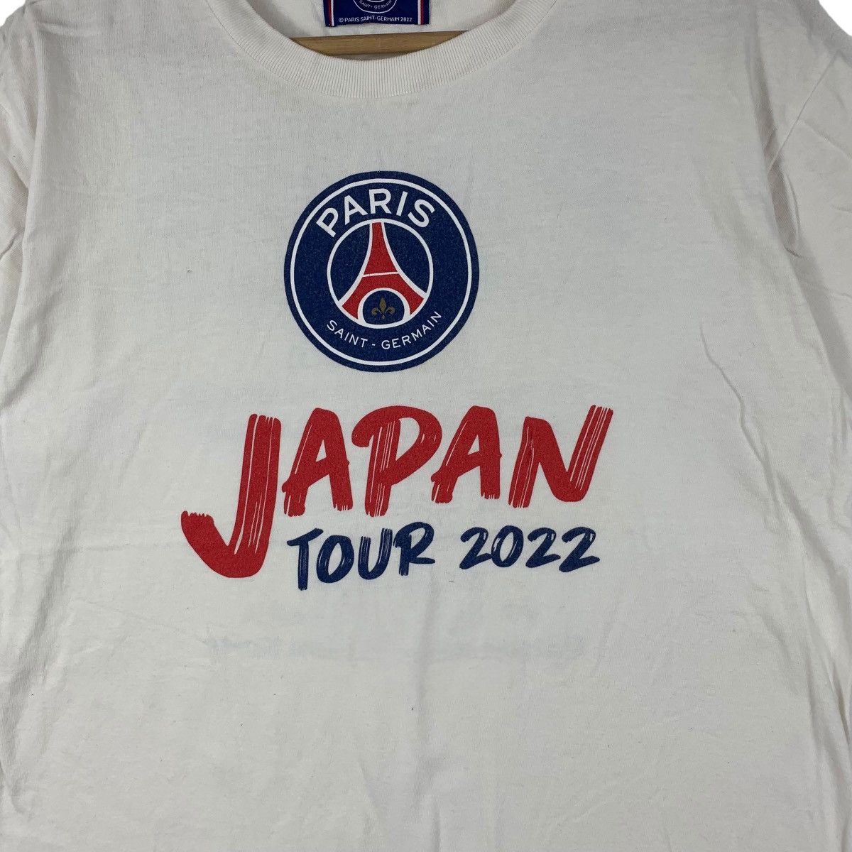 Champion PARIS SAINT GERMAIN 2022 Japan Tour Summer Tee Shirt Top Size US M / EU 48-50 / 2 - 4 Thumbnail