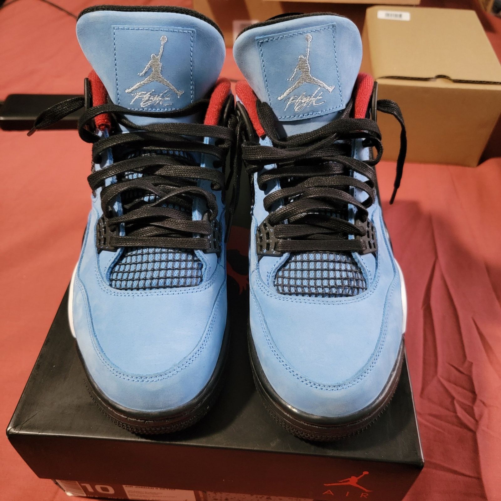 Jordan Brand Nike Air Jordan 4 Retro Travis Scott Size US 10 / EU 43 - 3 Thumbnail