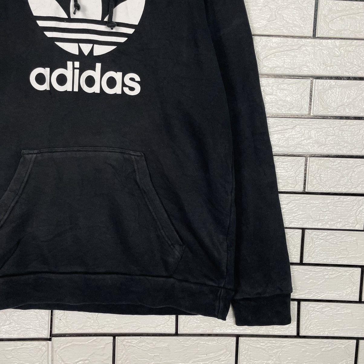 Adidas Adidas Big Logo Pullover Hoodie Size US M / EU 48-50 / 2 - 4 Thumbnail
