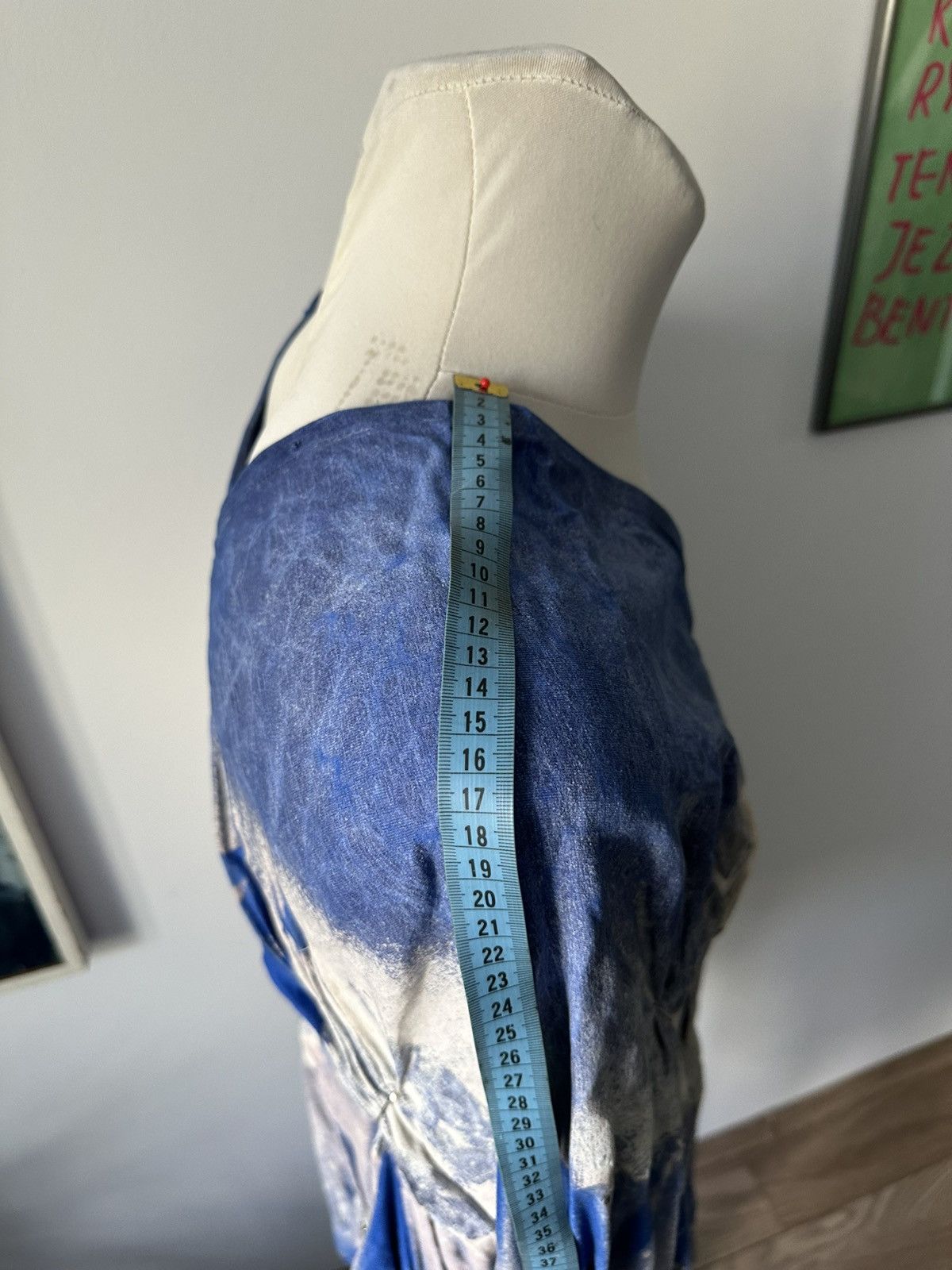 Designer Experimental wax cape asymmetric rare school Size US M / EU 48-50 / 2 - 11 Thumbnail
