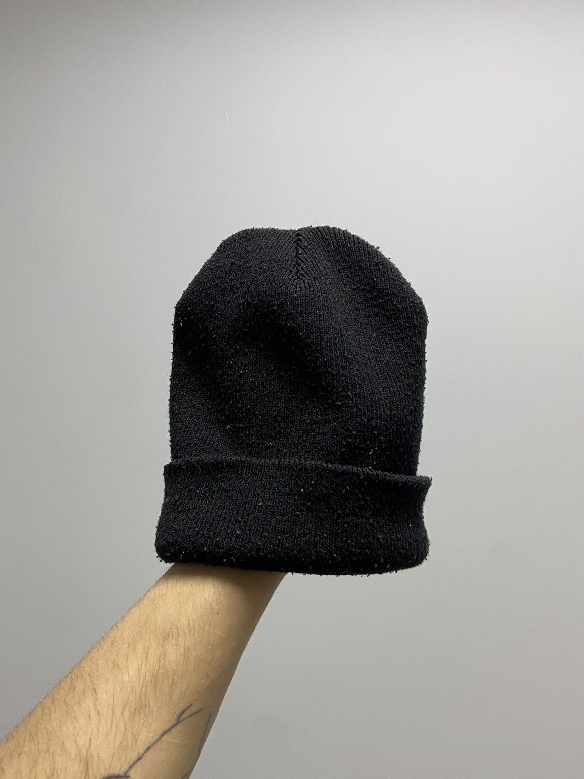 Nike × Vintage Nike Hat Vintage Beanie Small Embroidered Swoosh Logo Size ONE SIZE - 2 Thumbnail