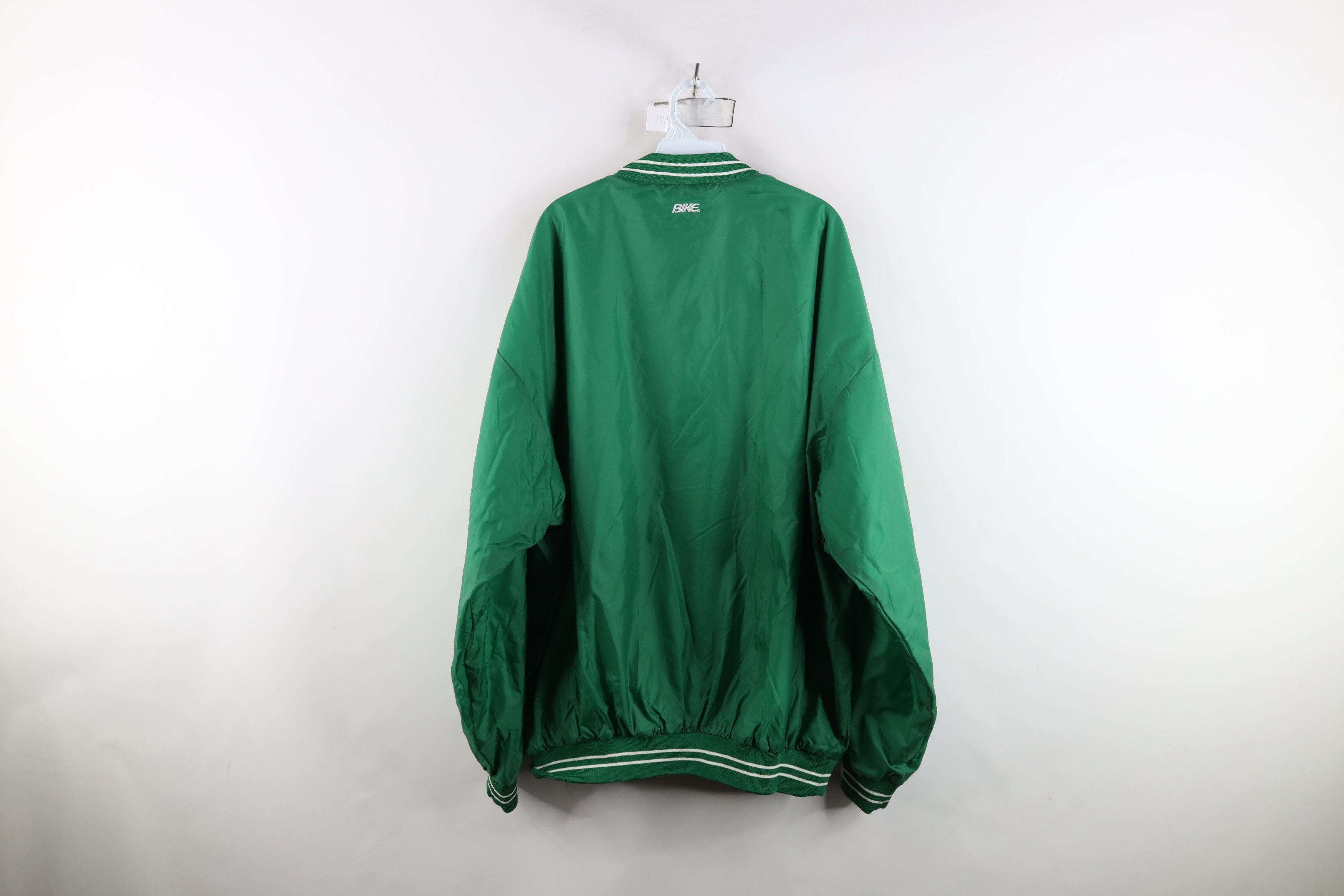 Vintage Vintage 90s Bike Lined Pullover Windbreaker Jacket Green Size US XXL / EU 58 / 5 - 11 Thumbnail