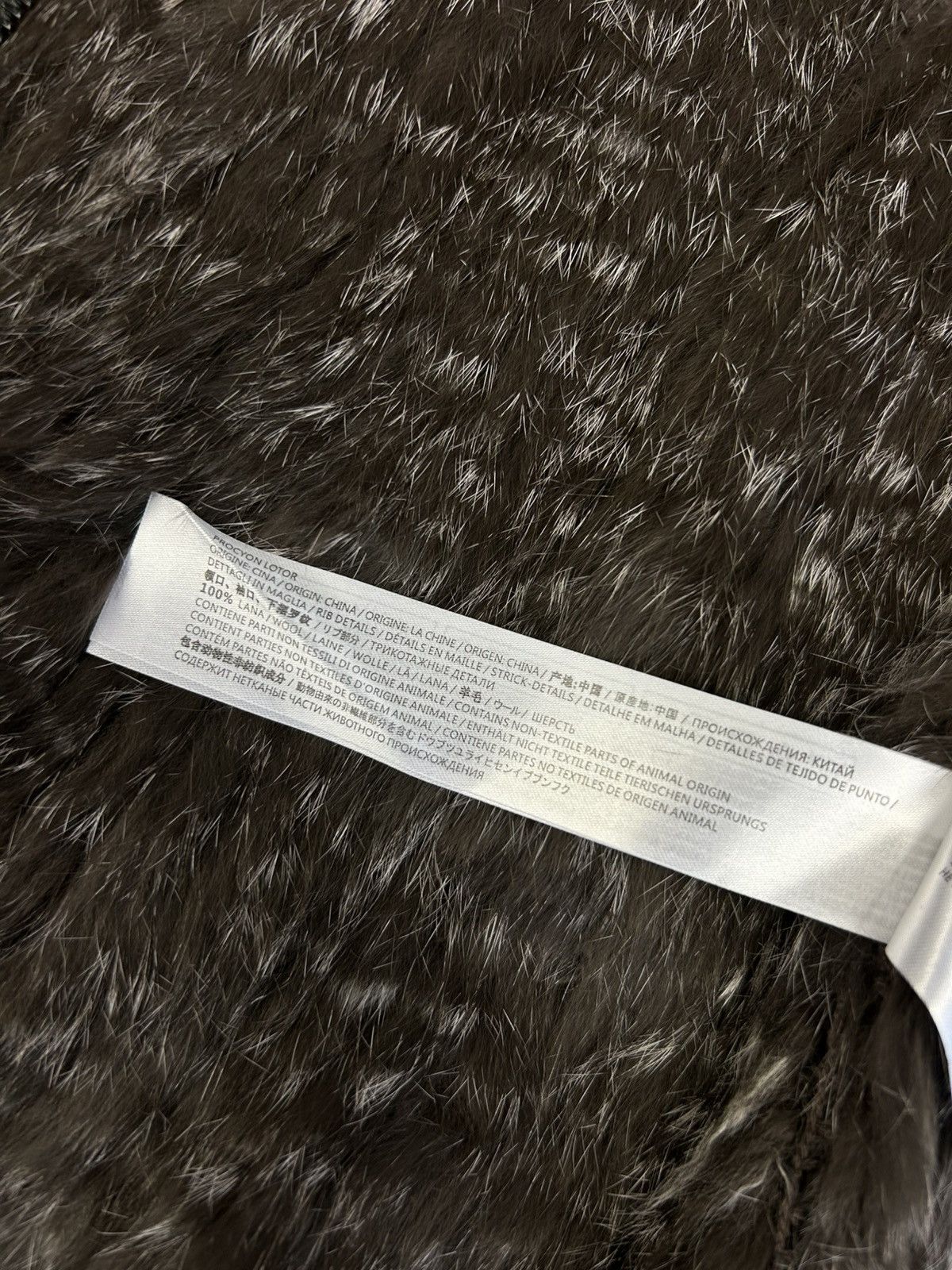 TWINSET × Vintage rare Twin Set Simona Barbieri Fur Cardi Coat Avant Garde Size M / US 6-8 / IT 42-44 - 13 Thumbnail