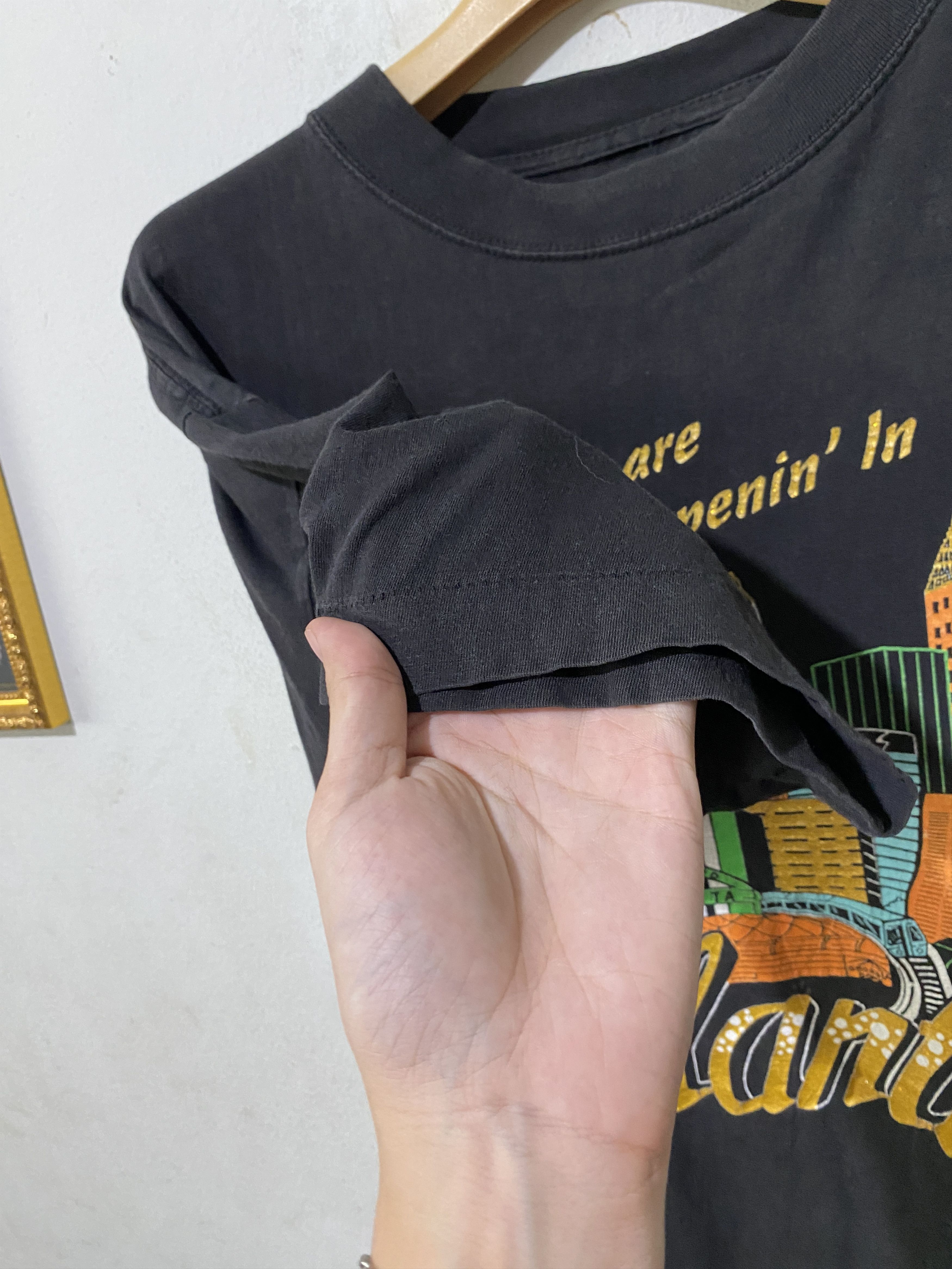 Vintage Vintage 90s Atlanta Shirt Size US XL / EU 56 / 4 - 4 Thumbnail