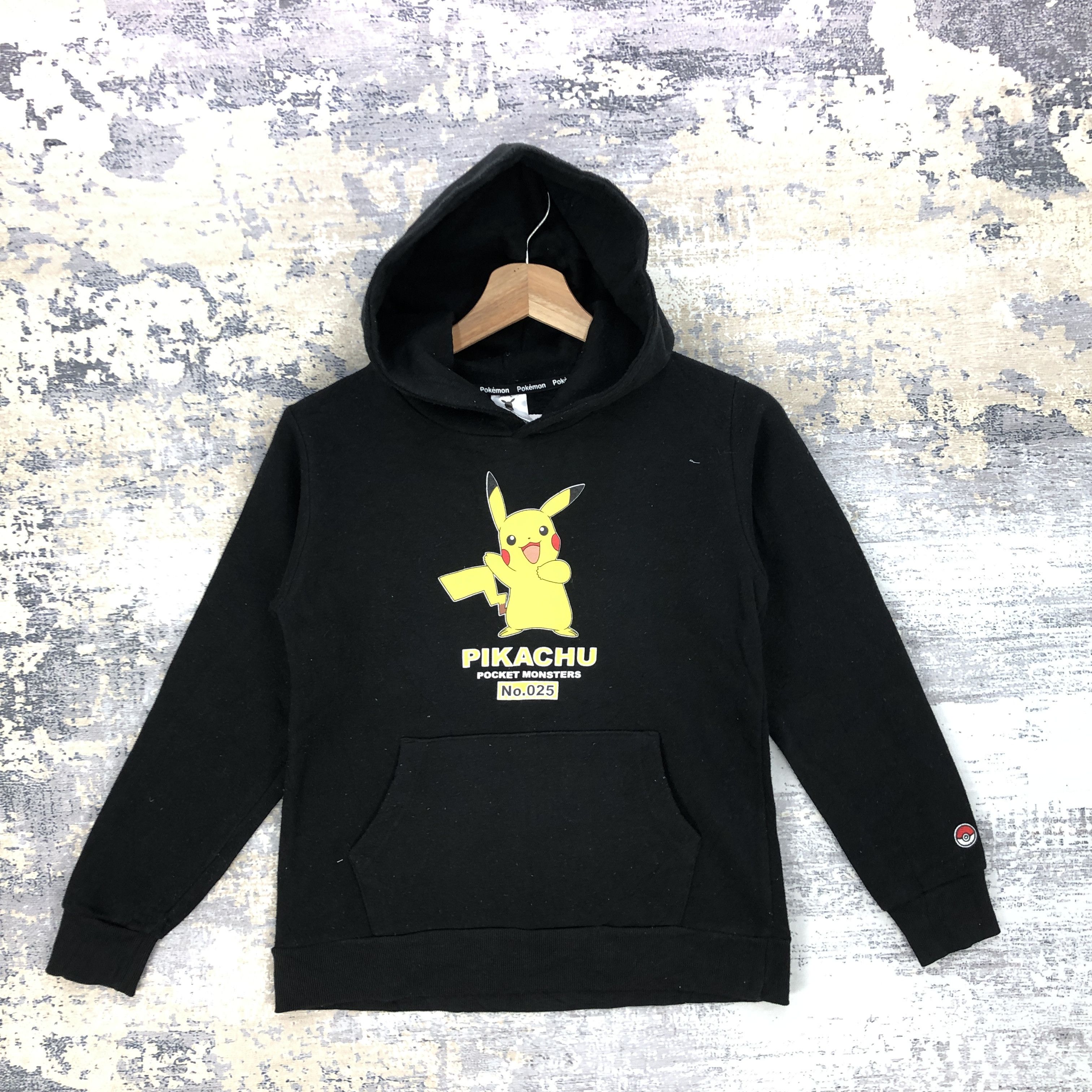 Anime Pokemon Sweatshirt Hoodie Cartoon Pikachu Sweater Jumper Size US S / EU 44-46 / 1 - 2 Thumbnail