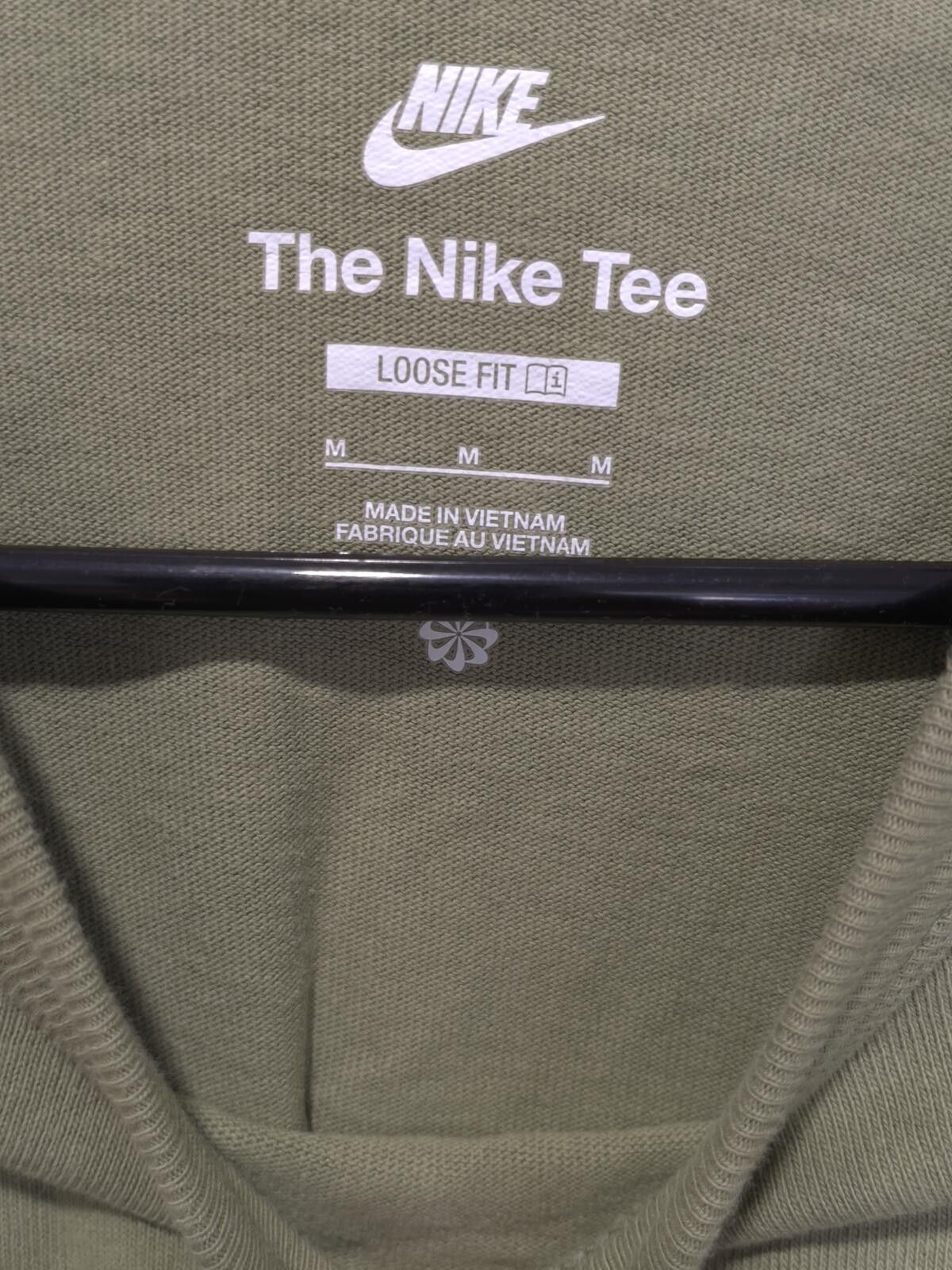 Nike Nike Long Sleeve Olive Green Pocket T-Shirt Size US M / EU 48-50 / 2 - 4 Thumbnail
