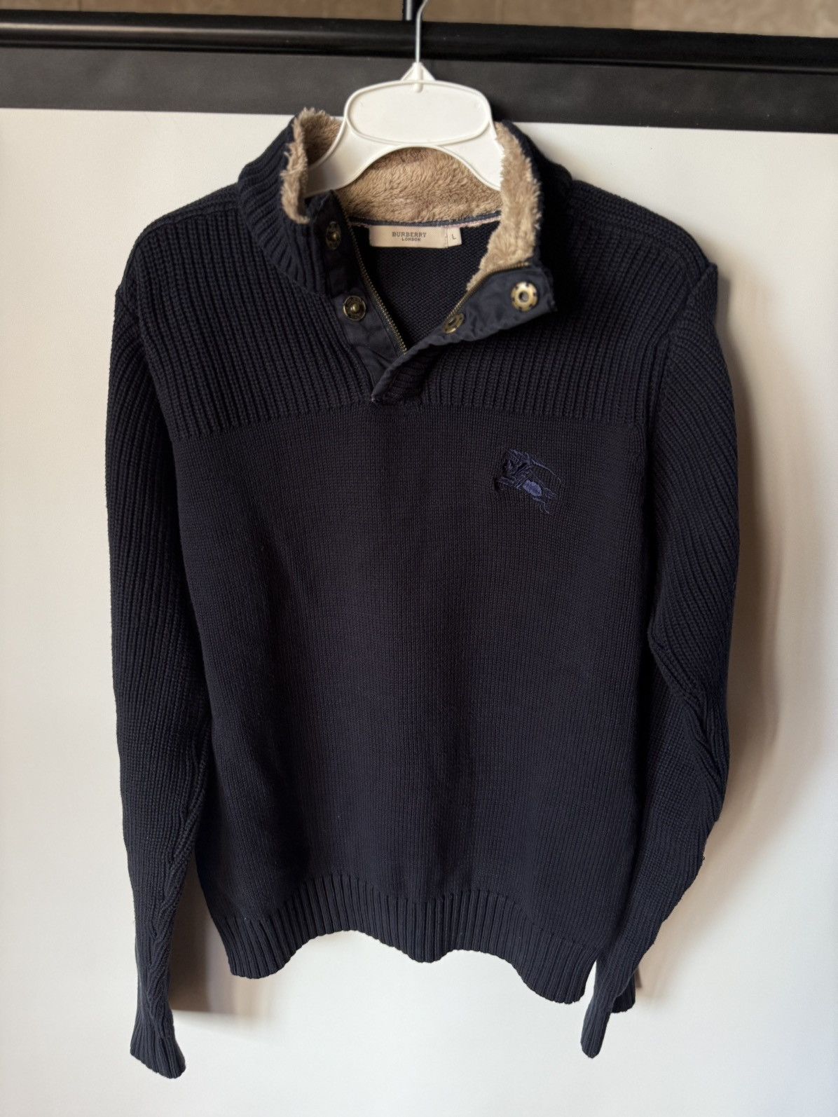Burberry Burberry Sweater Size US L / EU 52-54 / 3 - 1 Thumbnail