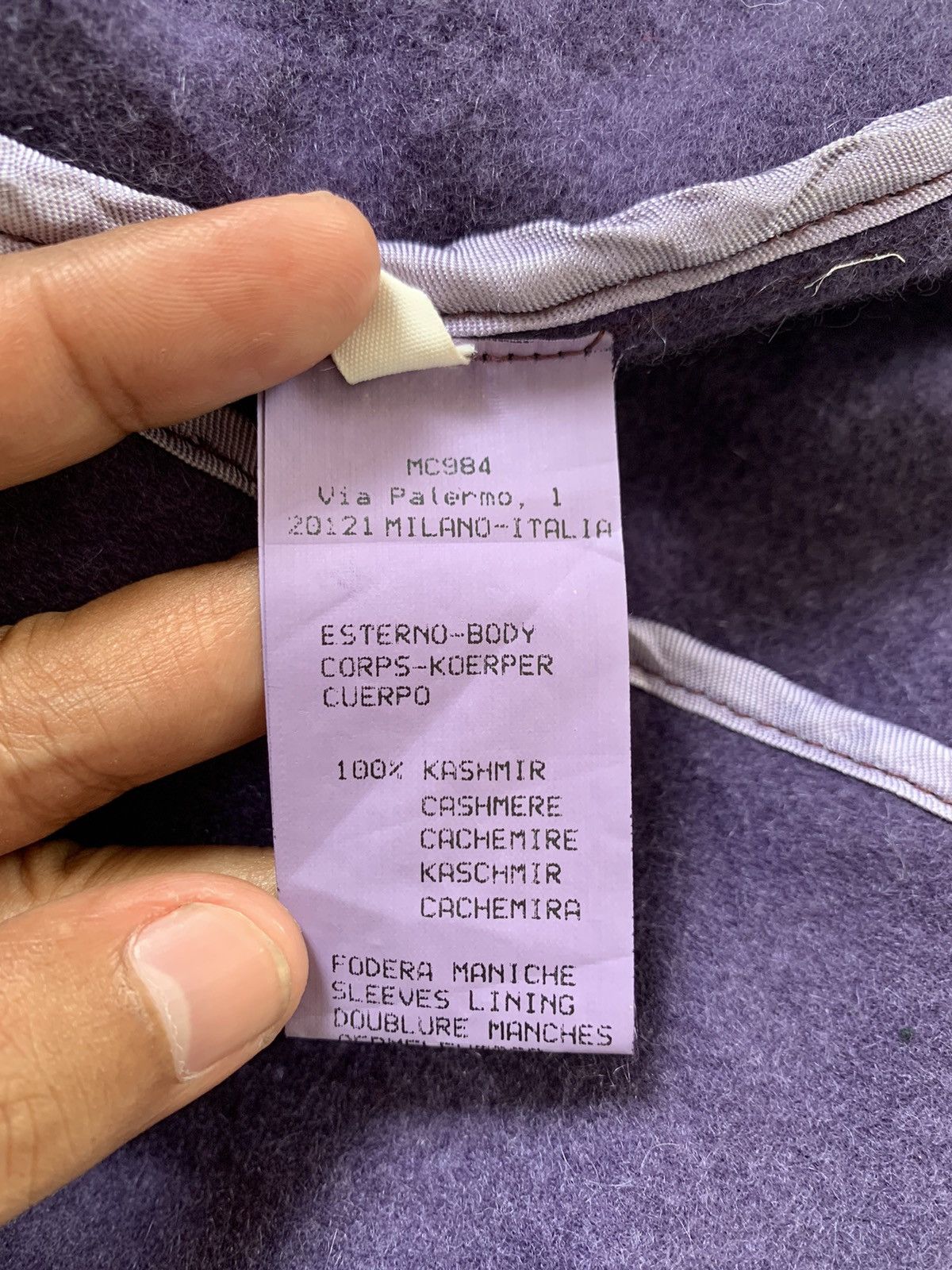 Other MC Milano Cashmere Jacket Made in Italy Size XS / US 0-2 / IT 36-38 - 10 Thumbnail