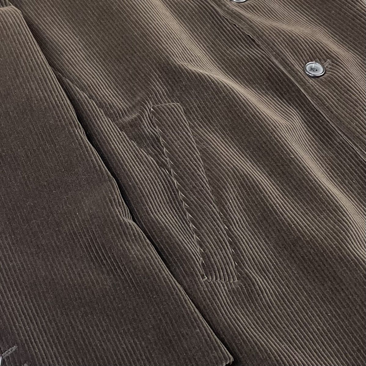 Neil Barrett Neil Barrett Italy Single Breasted Corduroy Overcoat Jacket Size US XL / EU 56 / 4 - 7 Thumbnail