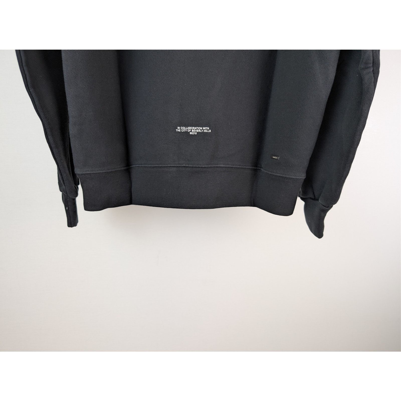 Amiri o1rshd1 Amiri Beverly Hills Crewneck Sweatshirt in Black Size US L / EU 52-54 / 3 - 12 Thumbnail