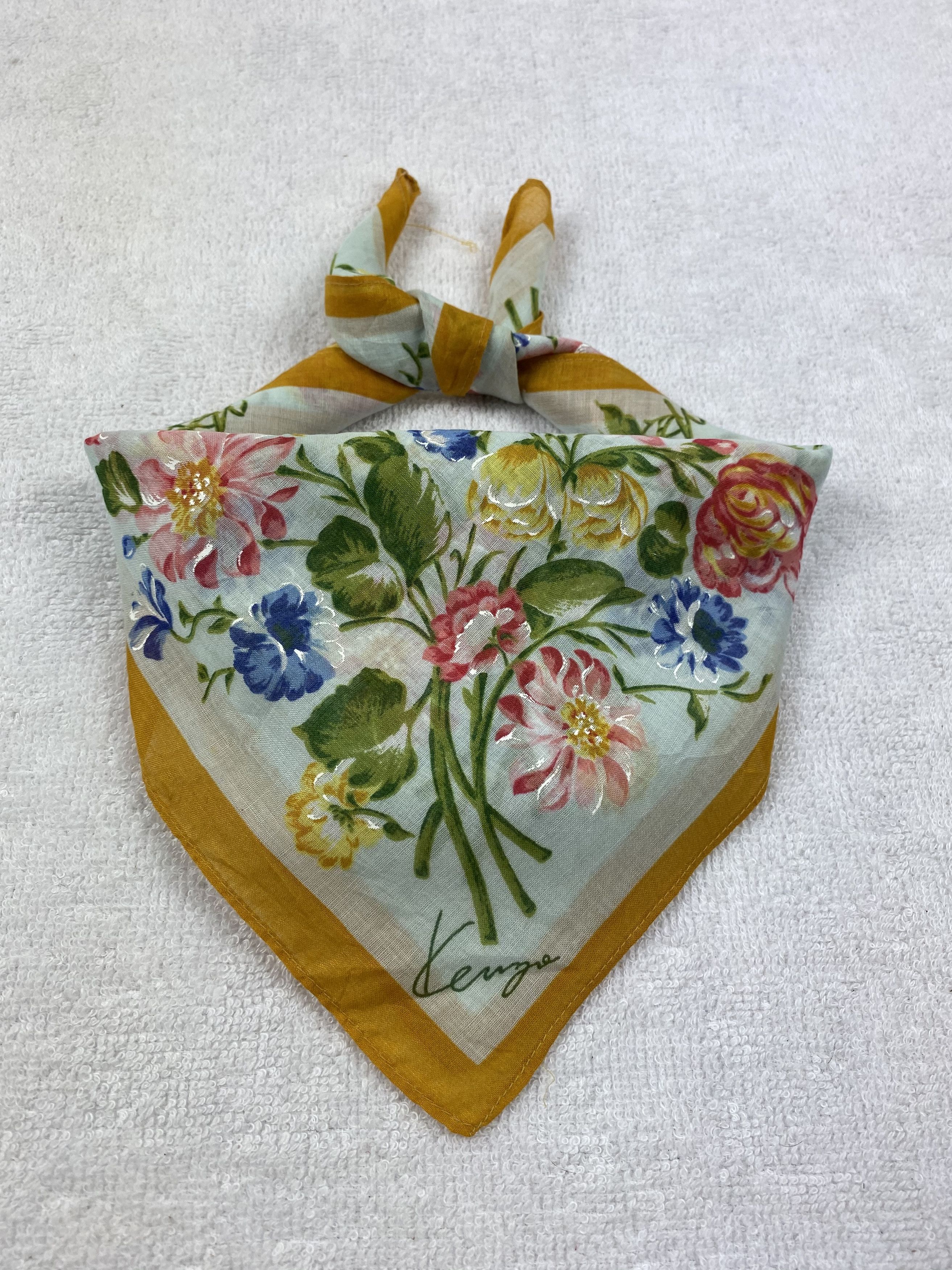 Kenzo × Vintage Kenzo Handkerchief / Bandana / Neckerchief Size ONE SIZE - 2 Thumbnail
