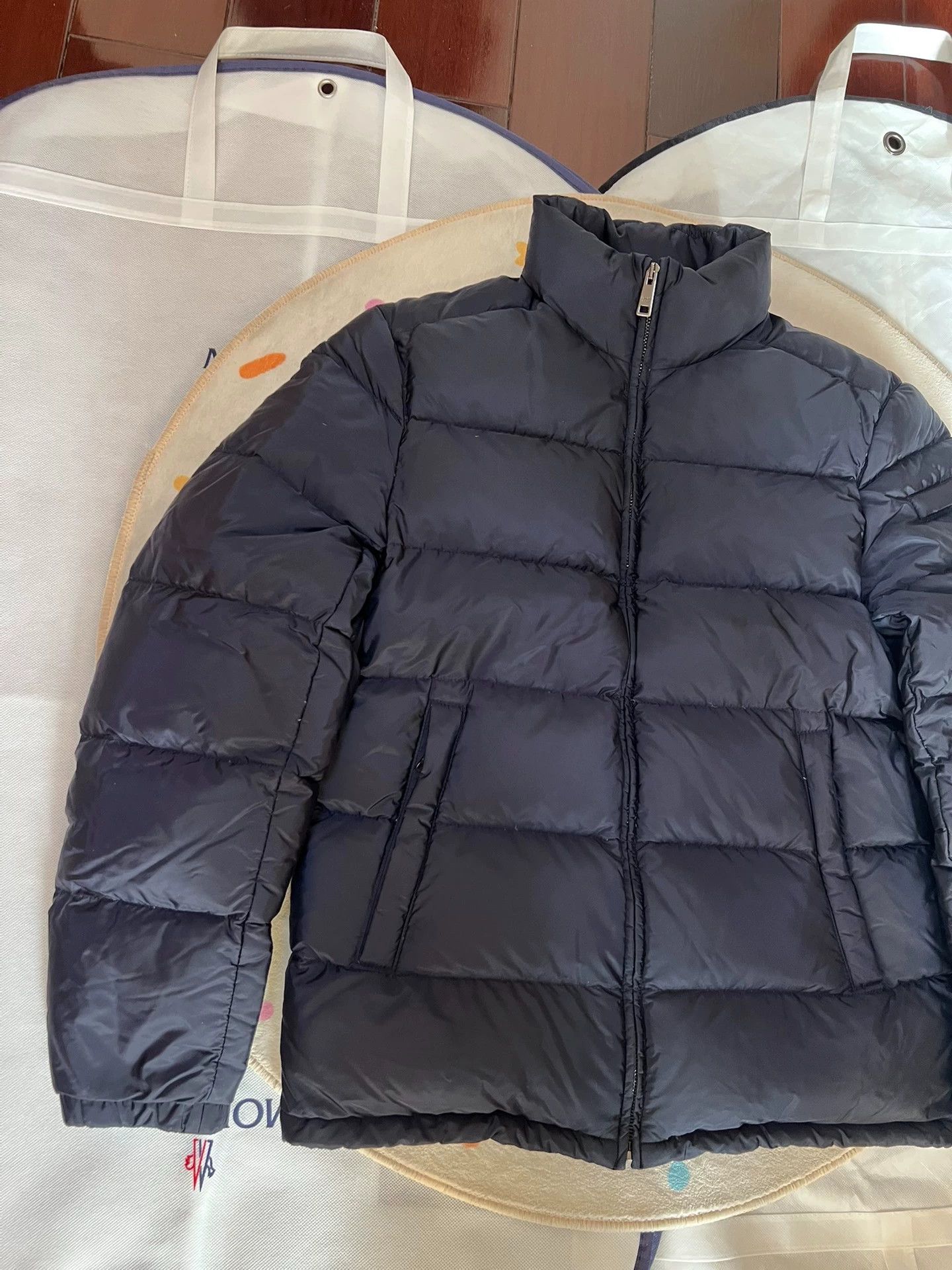 Prada Prada triangle logo down jacket, size 46, Size US M / EU 48-50 / 2 - 2 Thumbnail