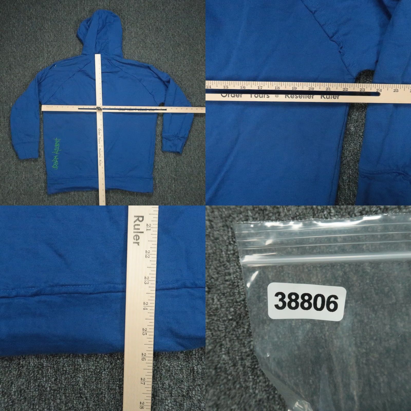 Mammut Mammut Hoodie Mens Large Blue Urban Ascent Full Zip Pockets Hooded Regular Fit Size US L / EU 52-54 / 3 - 8 Thumbnail