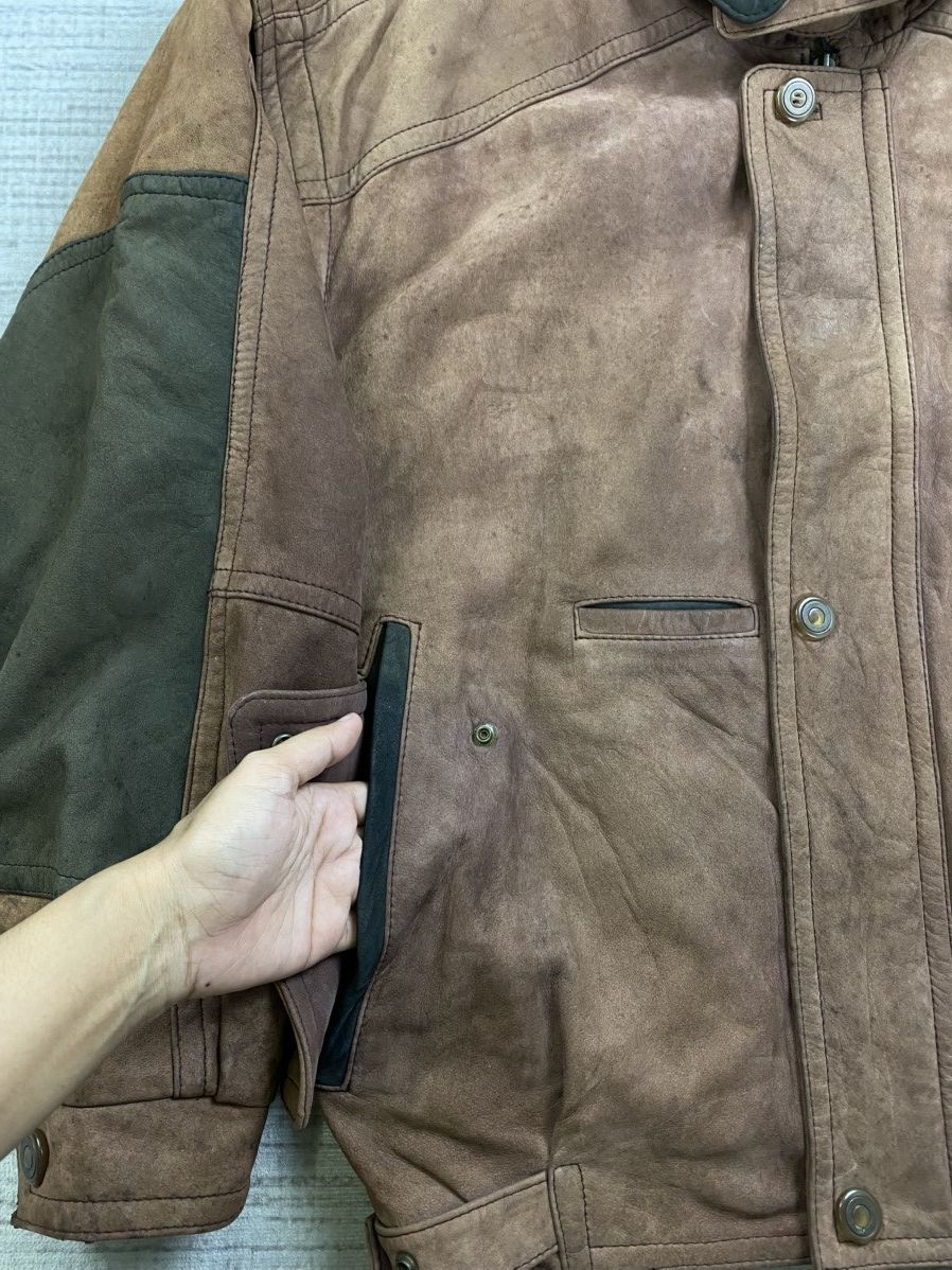 Vintage 🔥80s Santa Barbara Polo & Racquet Club Suede Leather Jacket Size US M / EU 48-50 / 2 - 8 Thumbnail