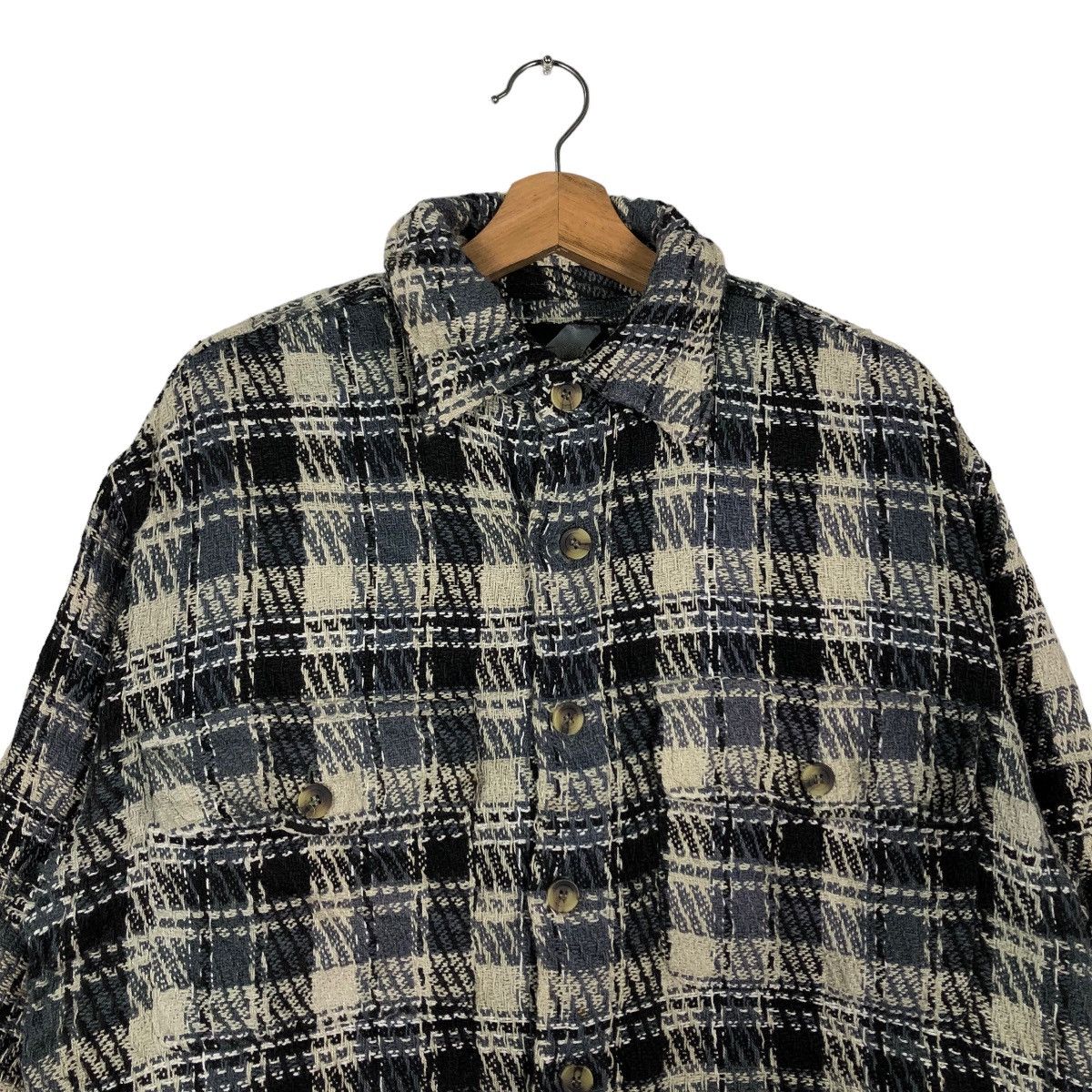 Japanese Brand 🔥90’s Vintage Flannel Jacket Tartan Design Medishaze Japan Size US M / EU 48-50 / 2 - 3 Thumbnail