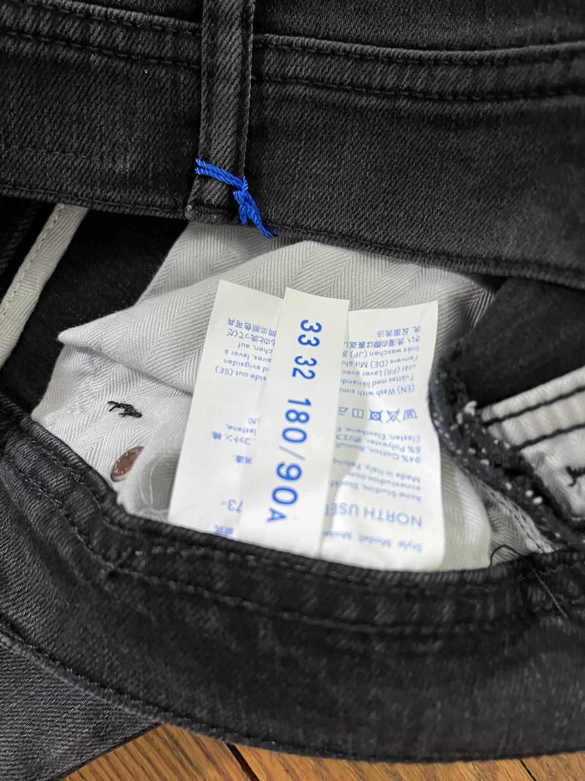 Acne Studios Bla Konst - North Used Black Size US 33 - 4 Thumbnail