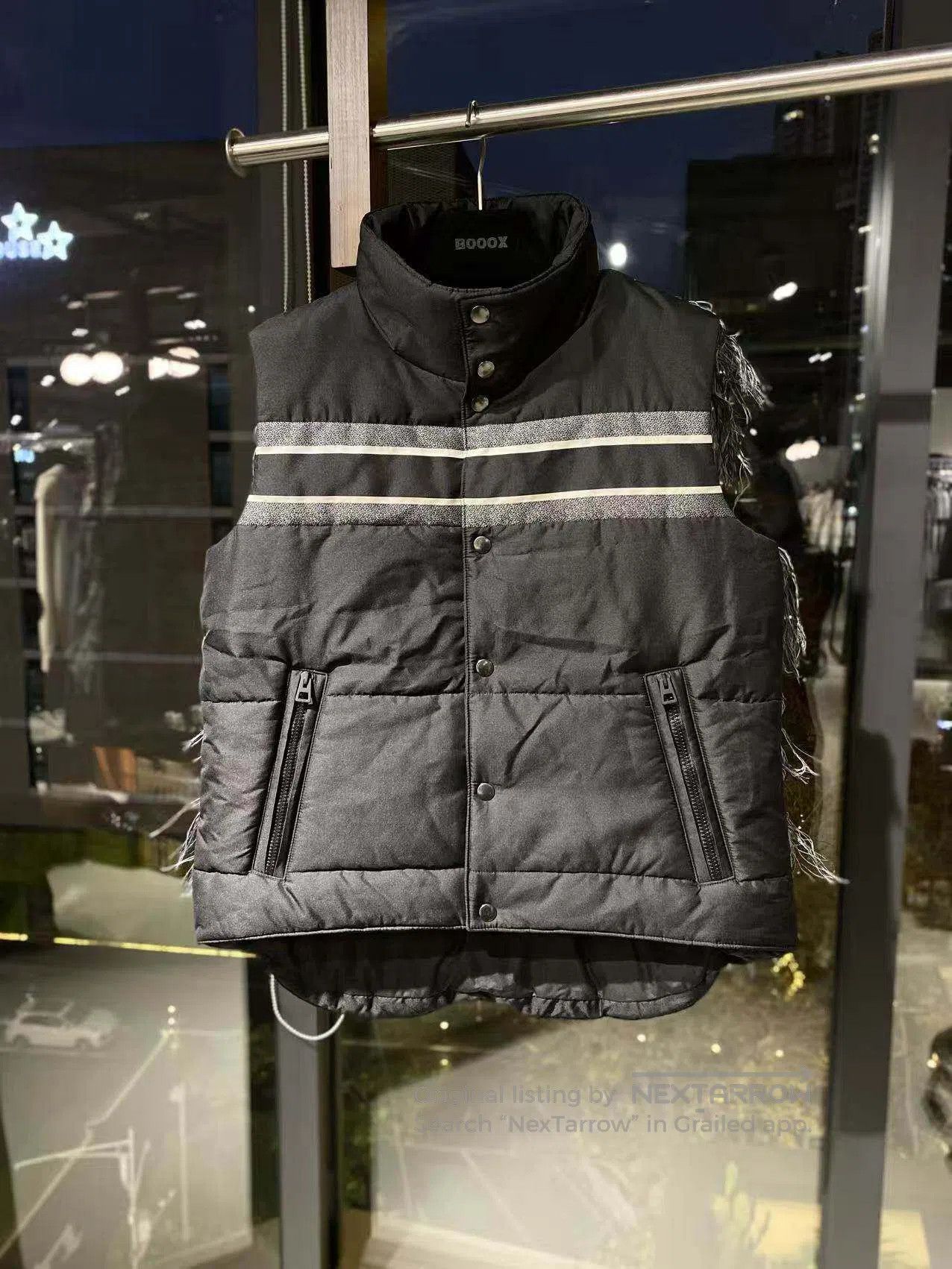 Dior Dior Fringed slogan down vest| Size S / US 4 / IT 40 - 2 Thumbnail