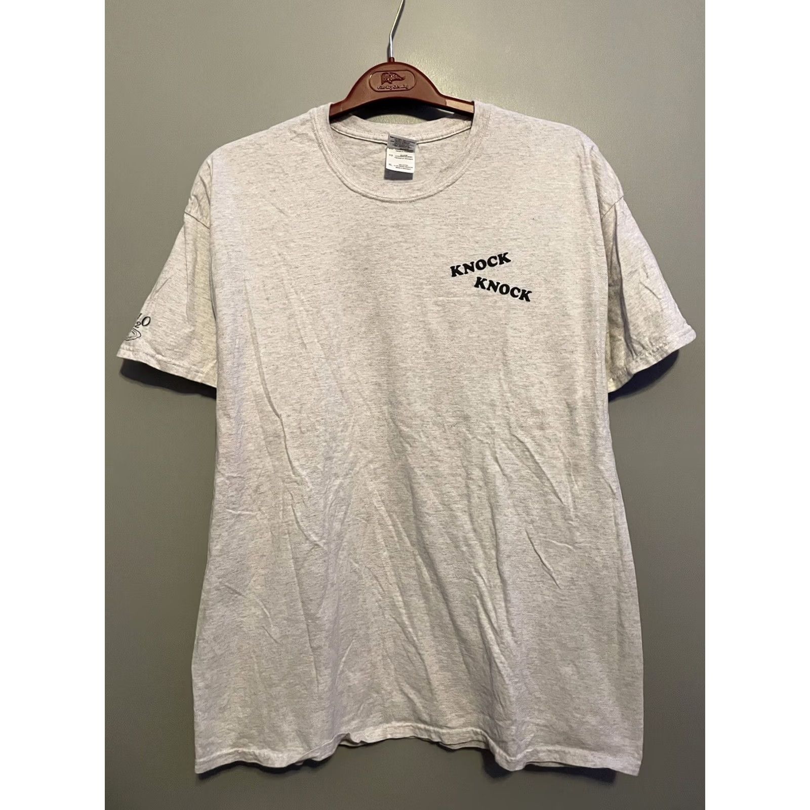 Vintage VINTAGE Religion Shirt Mens XL Gray Jesus Knock Revelations Size God A279 Size US XL / EU 56 / 4 - 3 Thumbnail