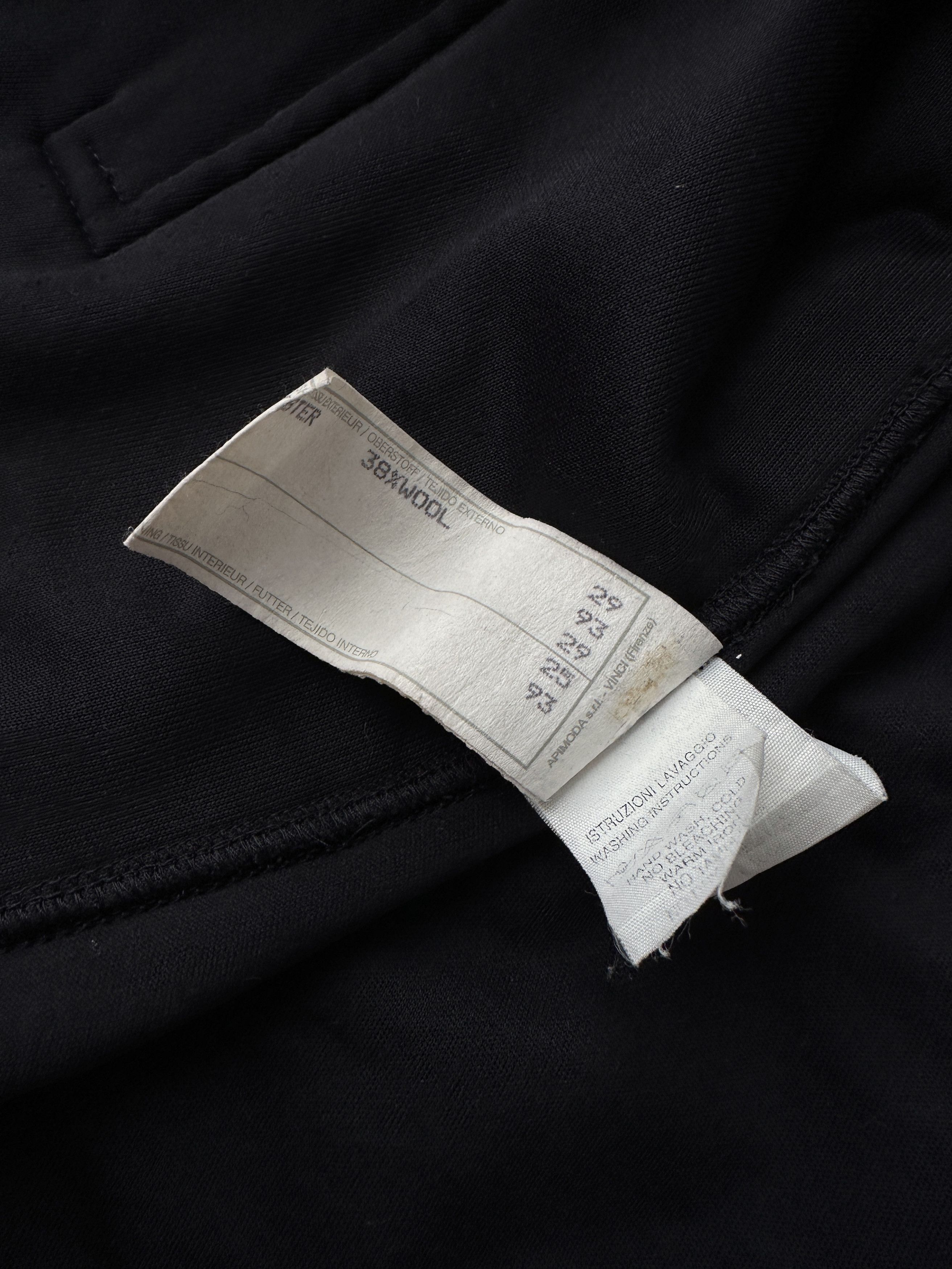 Emporio Armani Emporio Armani Vintage navy wool hoodie Size US XL / EU 56 / 4 - 9 Thumbnail