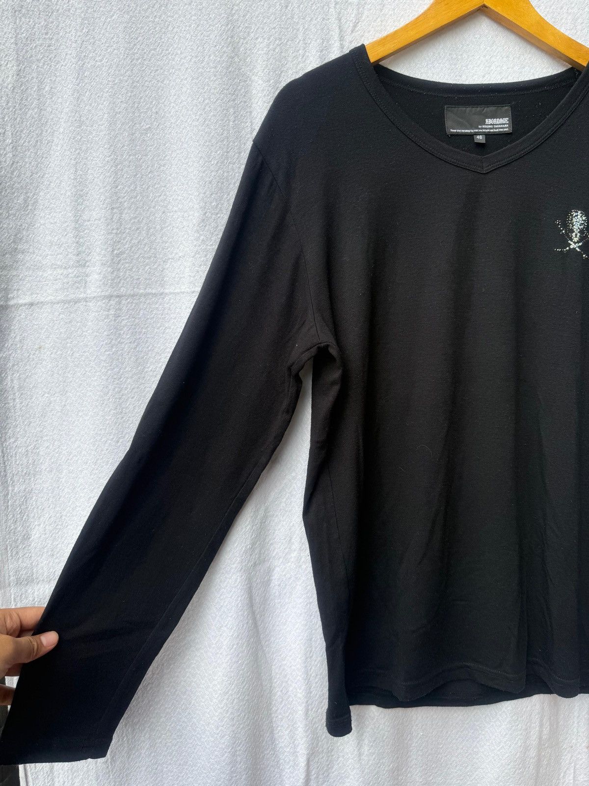 Japanese Brand Abordage by hiromu takahara skull longsleeve Size US M / EU 48-50 / 2 - 5 Thumbnail