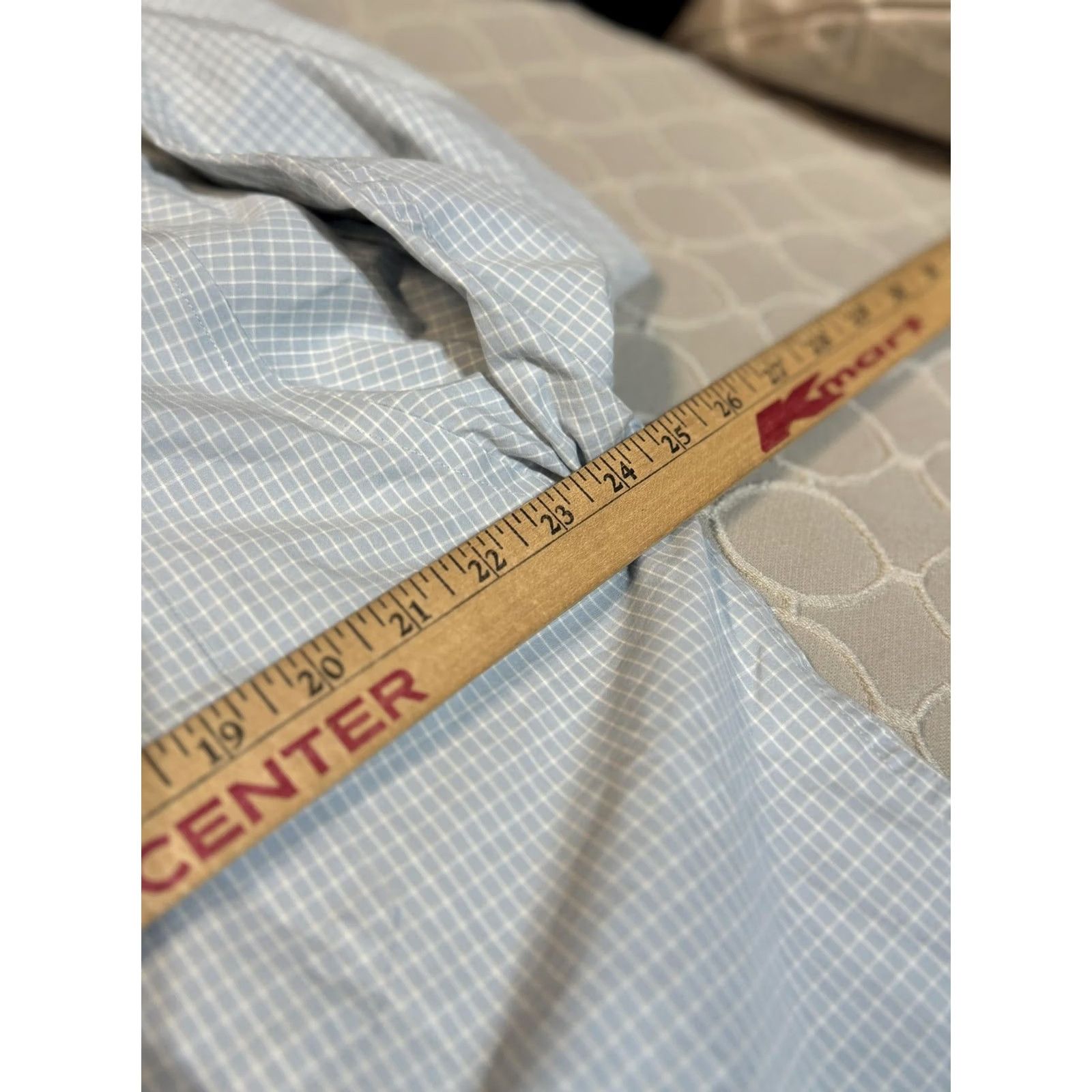 Pendleton VINTAGE Pendleton Shirt Mens XL Blue White Check Broadway Cloth Button Down Cotton Size US XL / EU 56 / 4 - 5 Thumbnail