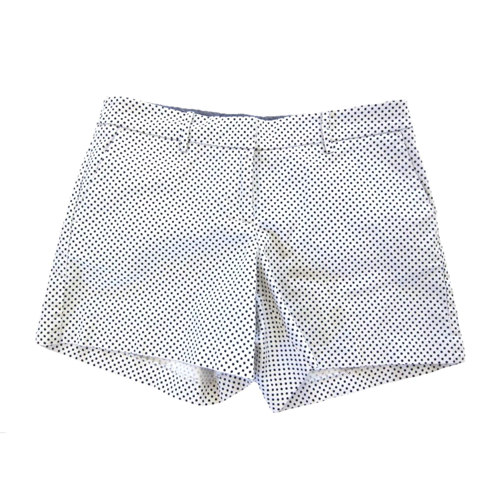 Nautica Nautica Women Chino Shorts 4 White Cotton Stretch Flat Front Pocket 4 Pockets 98% cotton 2% spandex Womens Size 27" / US 4 / IT 40 - 6 Thumbnail