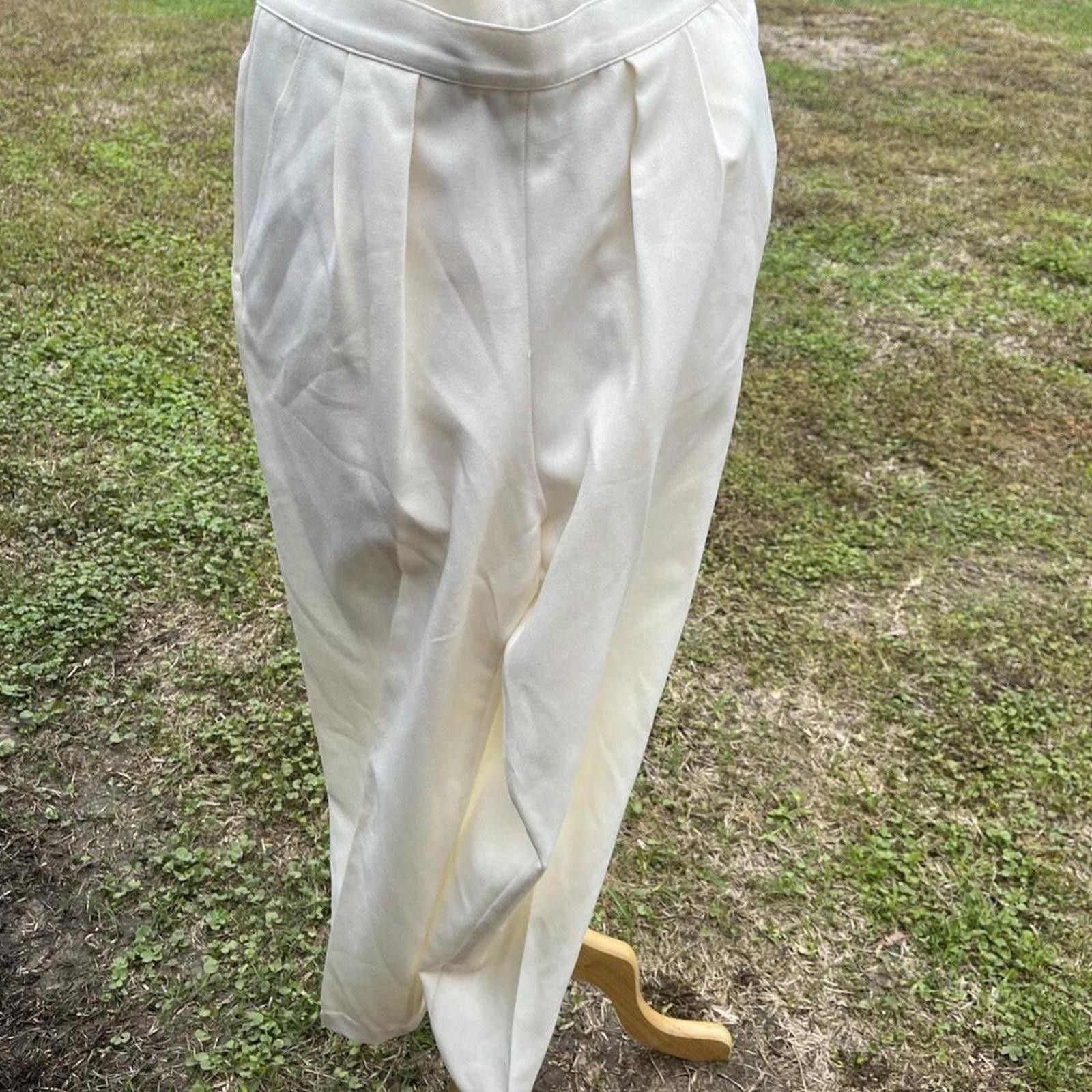 Other Vintage The Wyndham Collection Ilgwu Wool Blend Pants Size 6 Size 28" / US 6 / IT 42 - 2 Thumbnail