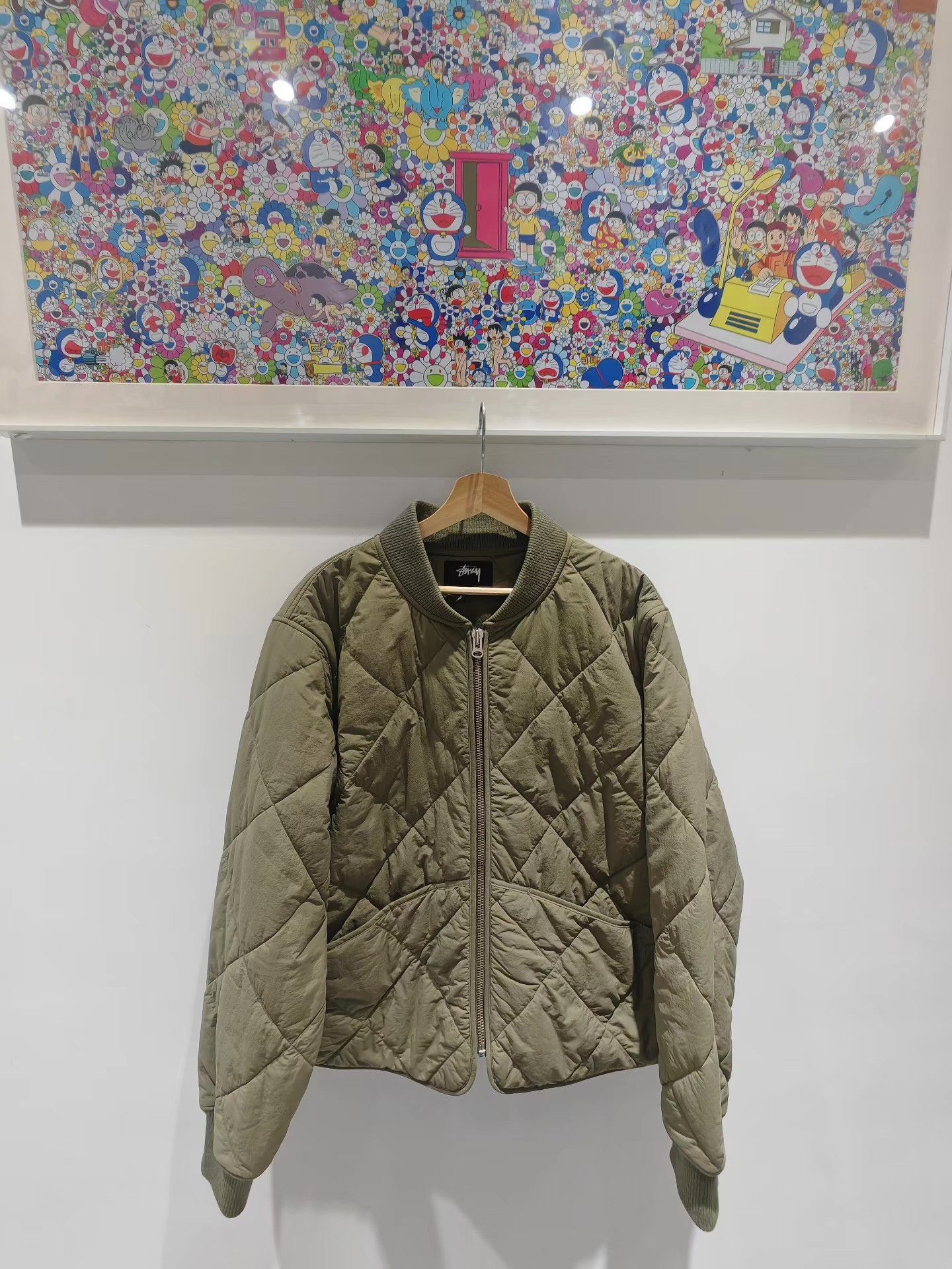 Stussy Stussy 8 Ball Puffer Baseball Jacket Q15 Size US L / EU 52-54 / 3 - 1 Thumbnail