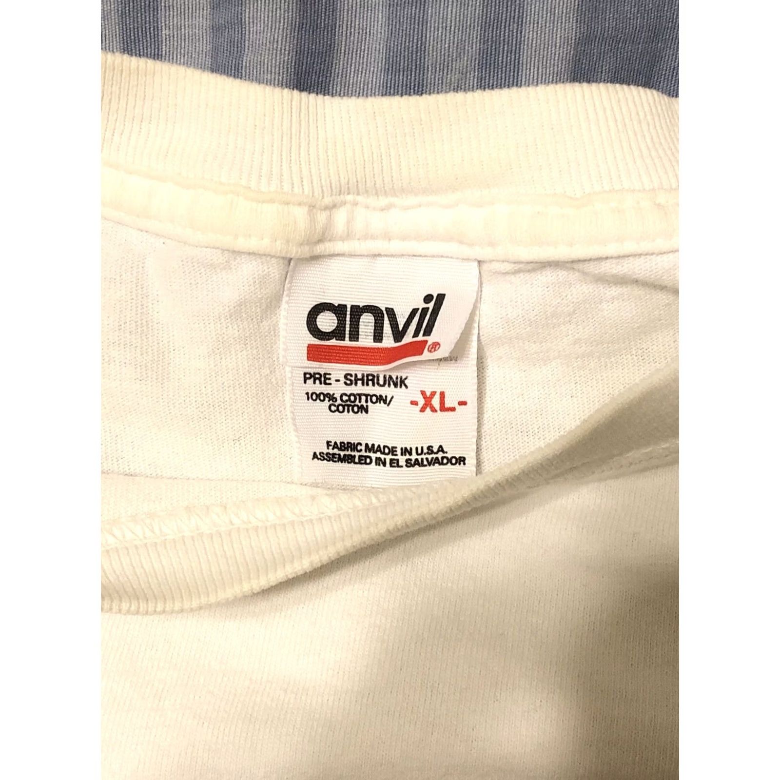 Anvil VINTAGE PEZ PEZcific Coast Convention Shirt 2002 XL White Unisex 2000s Size US XL / EU 56 / 4 - 4 Thumbnail