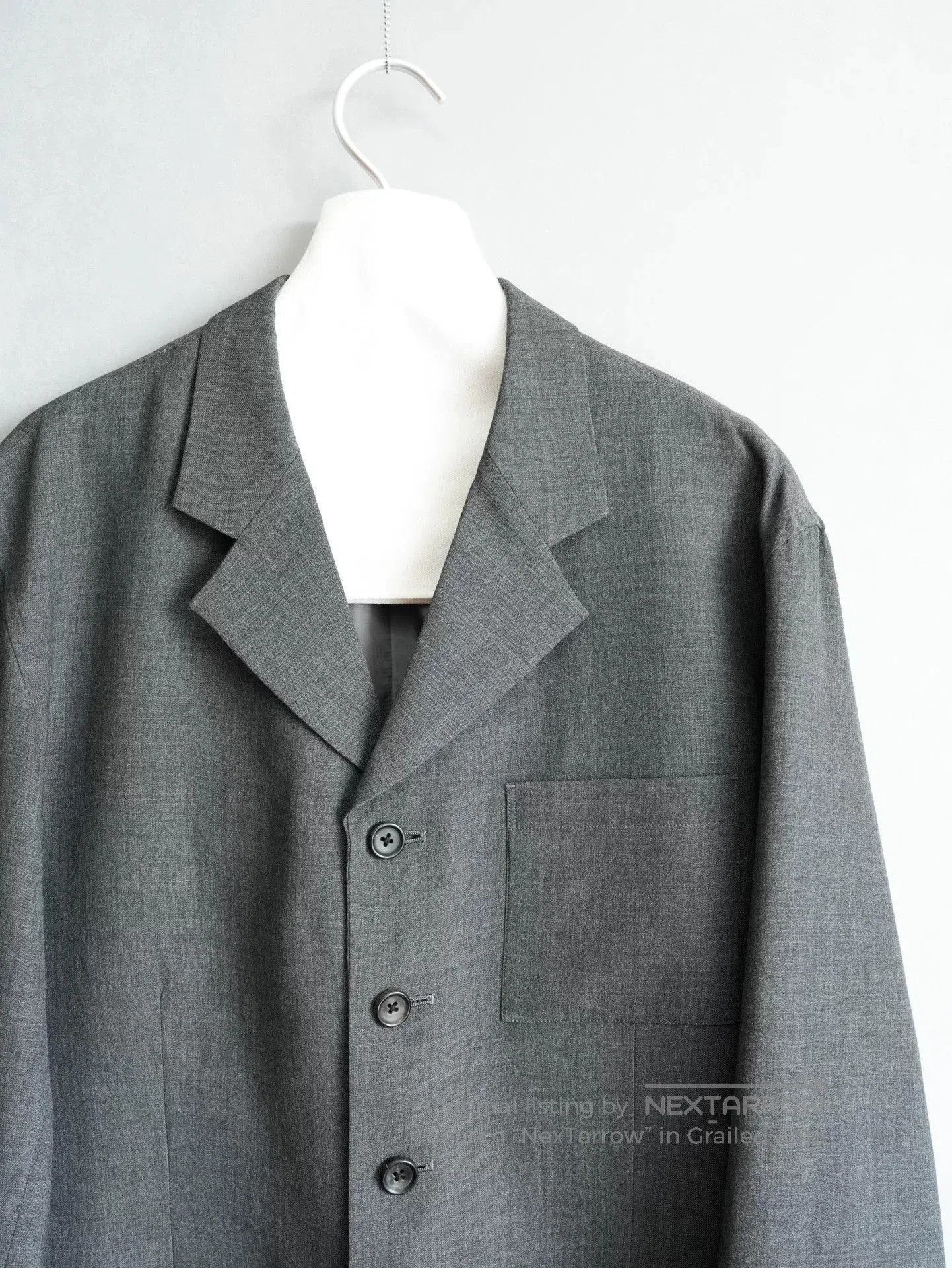 Yohji Yamamoto Yohji Yamamoto 93SS 5B Gray Jacket. Size US M / EU 48-50 / 2 - 5 Thumbnail