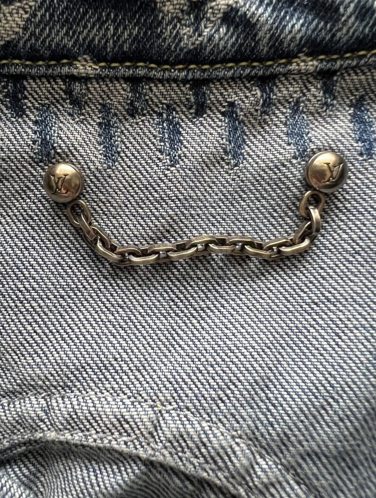 Louis Vuitton Louis Vuitton x Nigo Denim Jacket Sz. 44 Size US S / EU 44-46 / 1 - 5 Thumbnail