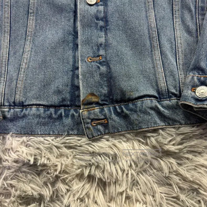 Balenciaga Balenciaga Seven Languages Denim Jacket Size US M / EU 48-50 / 2 - 4 Thumbnail