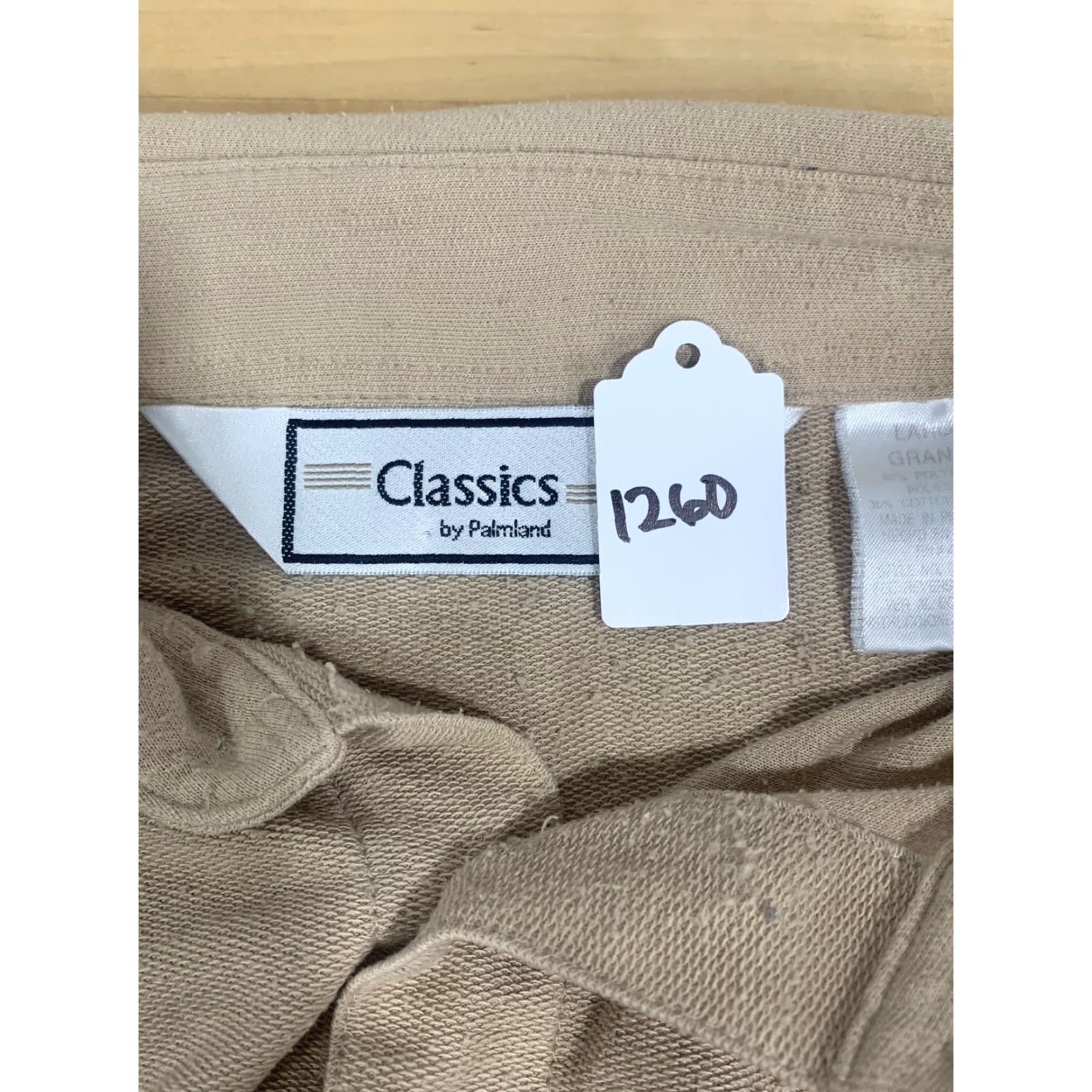 Vintage VINTAGE Classics By Palmland Brown L Collared Rugby Polo Golf Shirt Mens L Brown 1990s Decade Grunge Polo Shirt Size US L / EU 52-54 / 3 - 3 Thumbnail