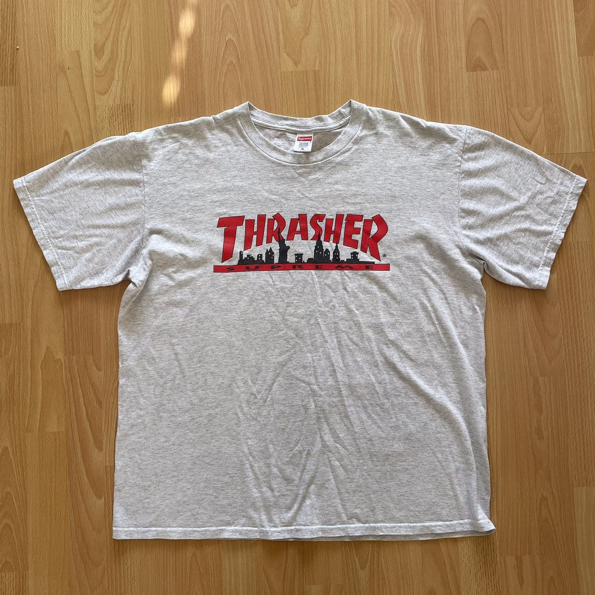 Supreme x Trasher grey tshirt