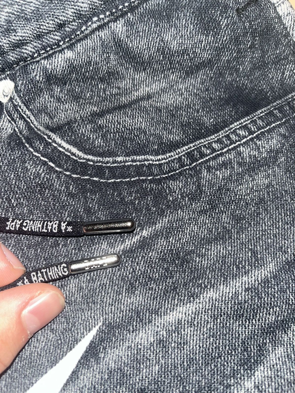 Bape Bape denim logo shorts Size US 36 / EU 52 - 5 Thumbnail