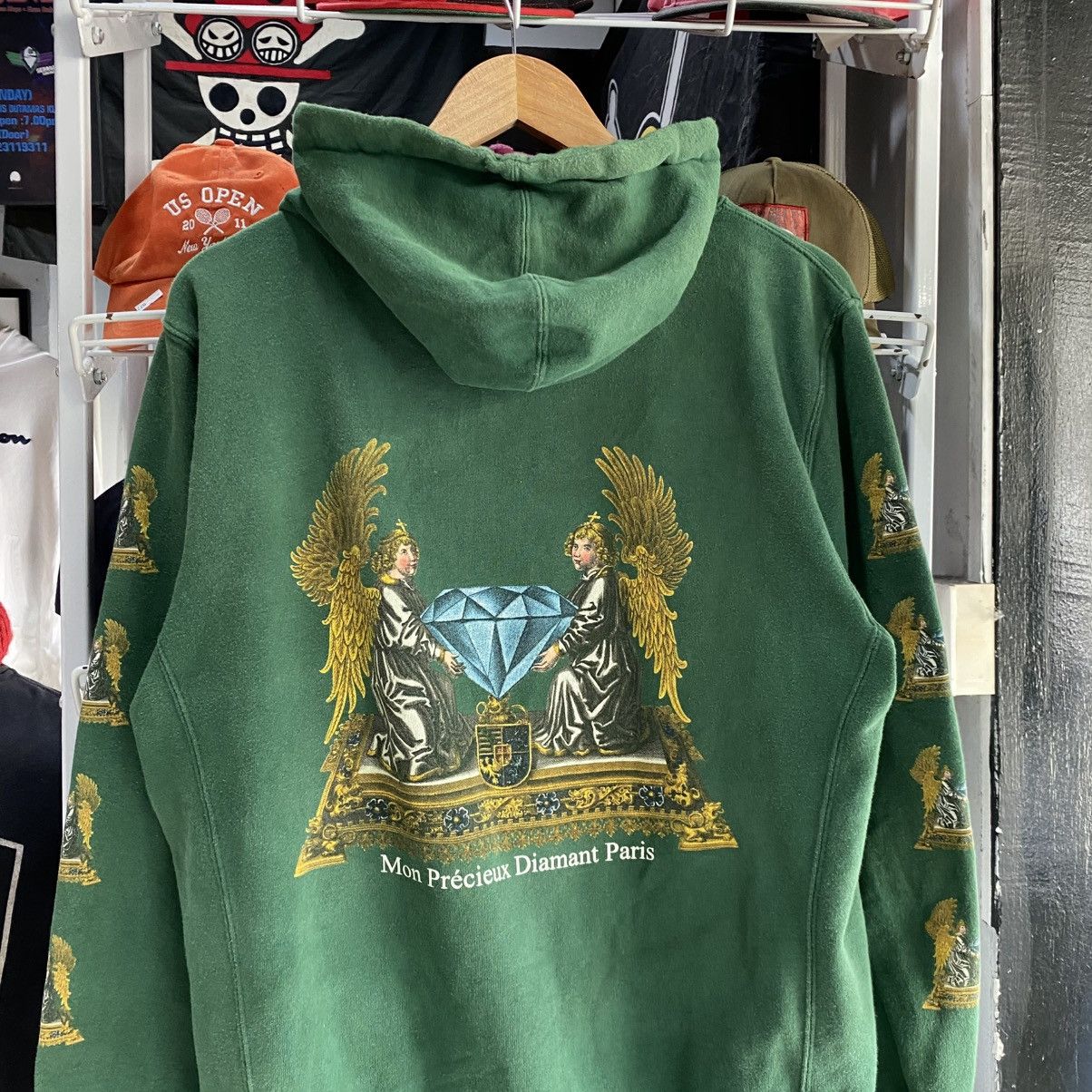 Diamond Supply Co. Diamond Supply Co. Men's Mon Precieux Diamant Paris Hoodie Size US L / EU 52-54 / 3 - 3 Thumbnail