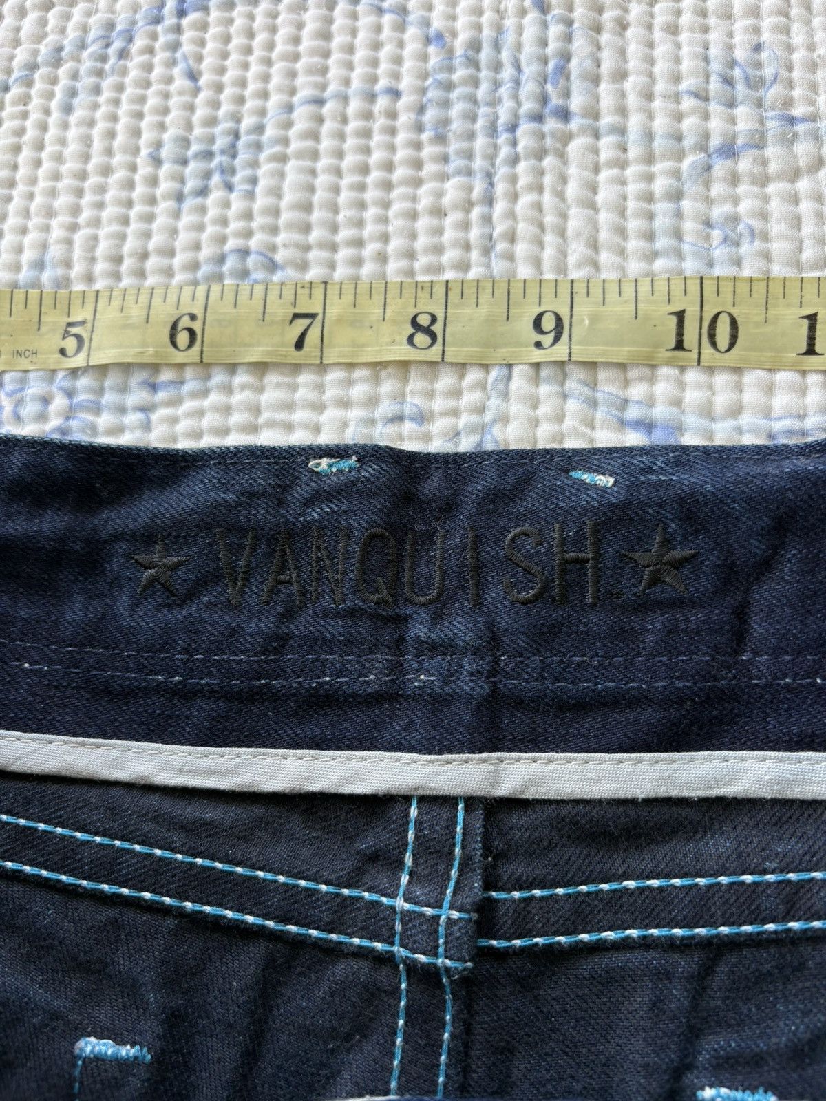 Vanquish Japanese Vanquish Streetwear Flared Denim Size US 31 - 14 Thumbnail