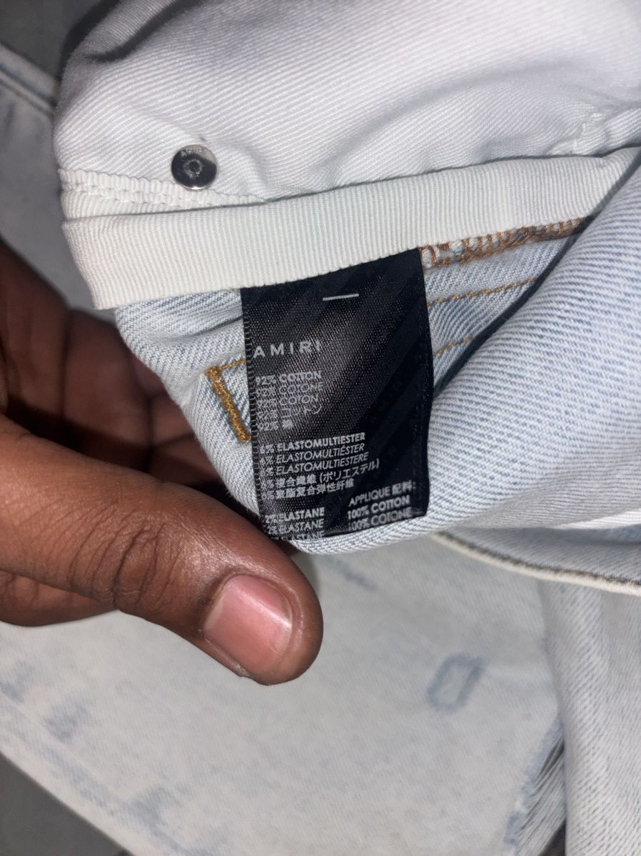 Amiri Amiri Mx1 Camo Jeans Size US 33 - 6 Thumbnail