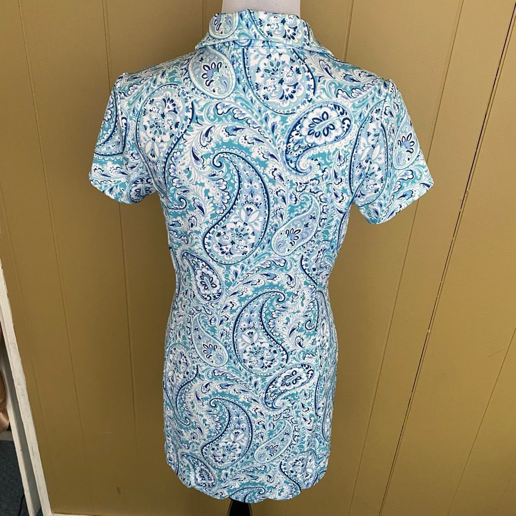 Other Sigrid Olsen women S golf & tennis paisley print dress w/sca Size S / US 4 / IT 40 - 7 Thumbnail
