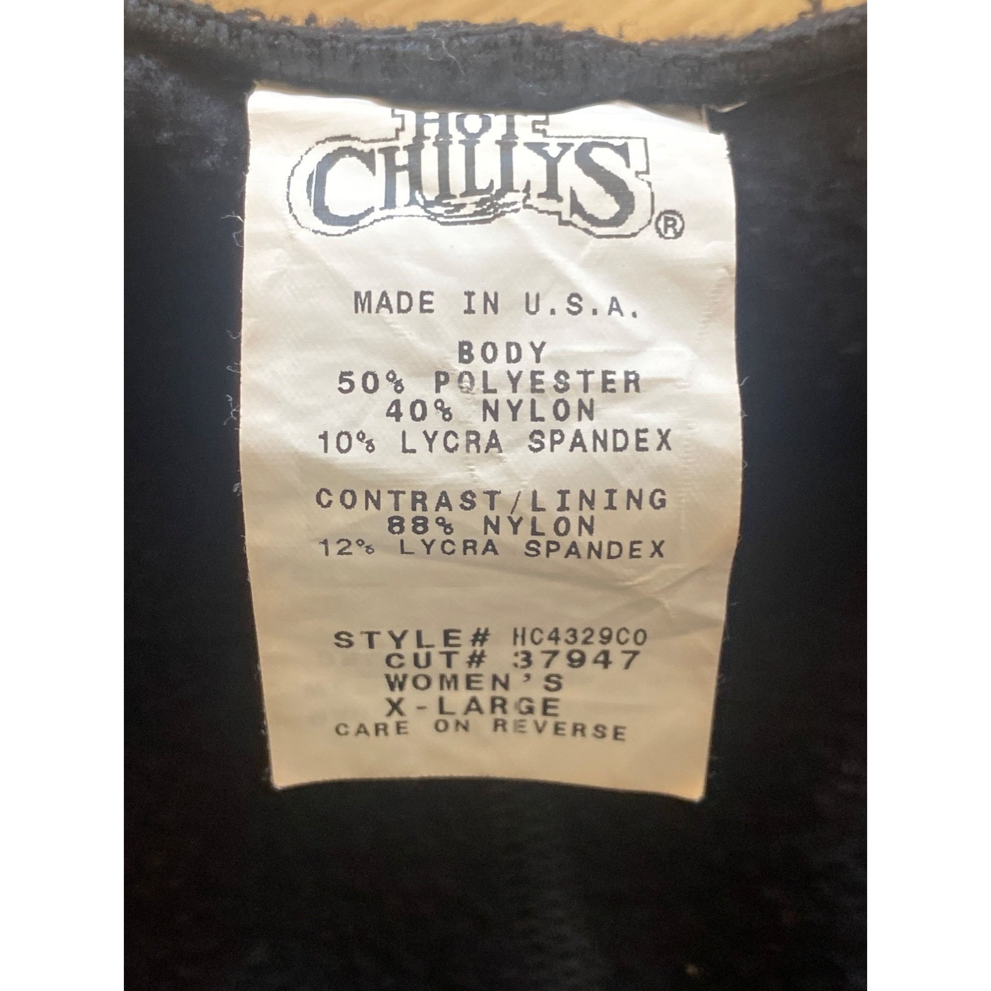 Vintage Vintage 80's Hot Chillys Insulated Lined Winter Pants W's XL Size 36" / US 14 / IT 50 - 6 Thumbnail