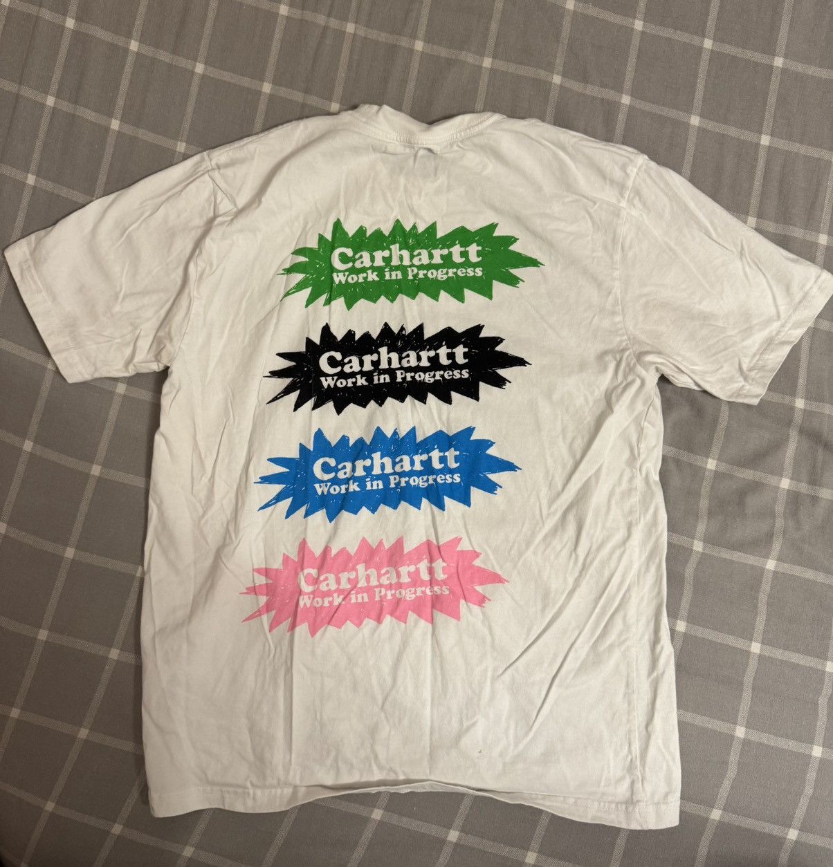 Carhartt Wip Carhartt WIP white T-shirt Size US M / EU 48-50 / 2 - 2 Thumbnail