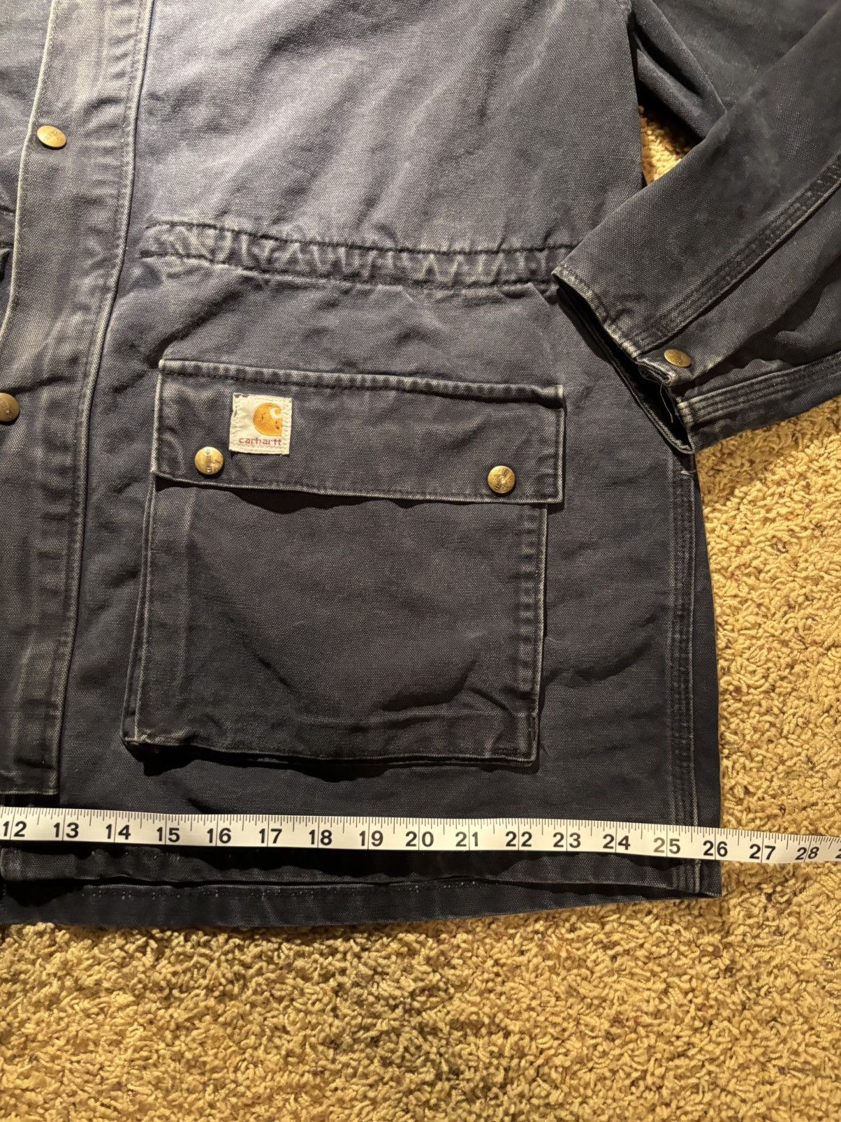 Carhartt Vintage Carhartt Cape Chore Jacket CW083 Size L Size US L / EU 52-54 / 3 - 5 Thumbnail
