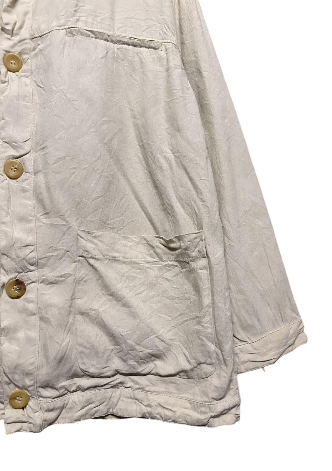 C.P. Company Vtg🔥S/S1996 C.P Company Beige Work Jacket Size US M / EU 48-50 / 2 - 7 Thumbnail