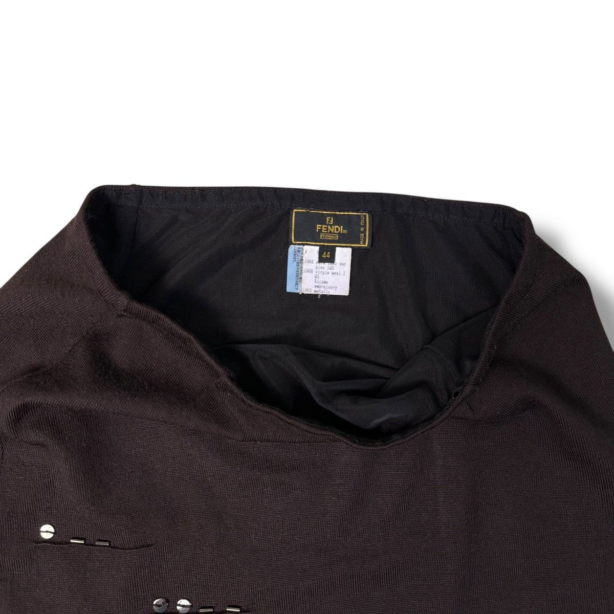 Fendi Fendi Office Midi Skirt Size 30" / US 8 / IT 44 - 6 Thumbnail