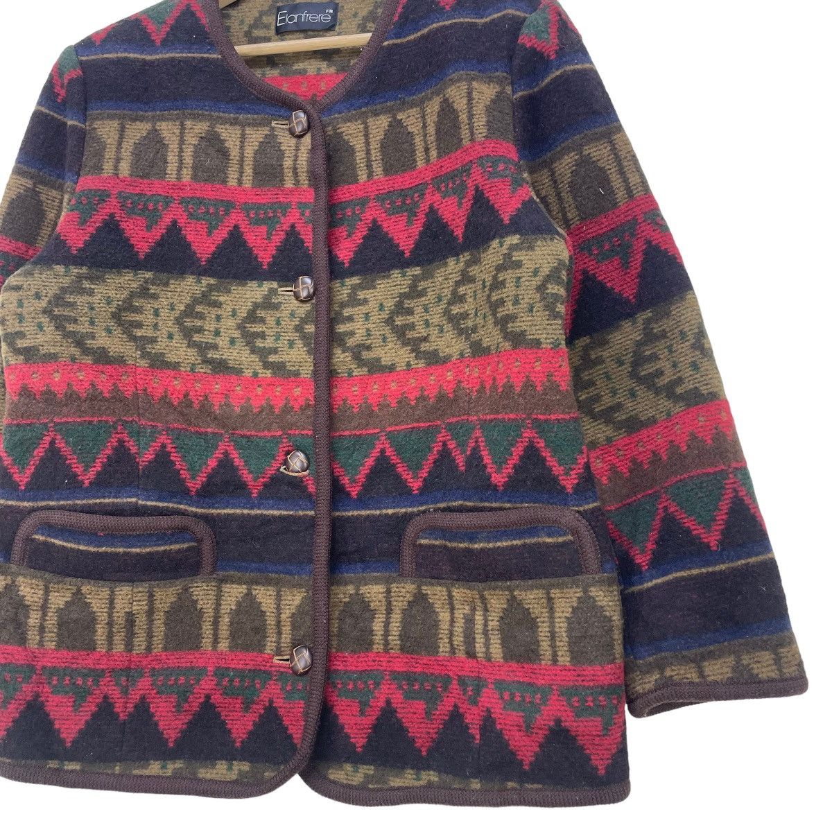 Vintage Japanese Brand Elanfrere Native Style Size M / US 6-8 / IT 42-44 - 3 Thumbnail