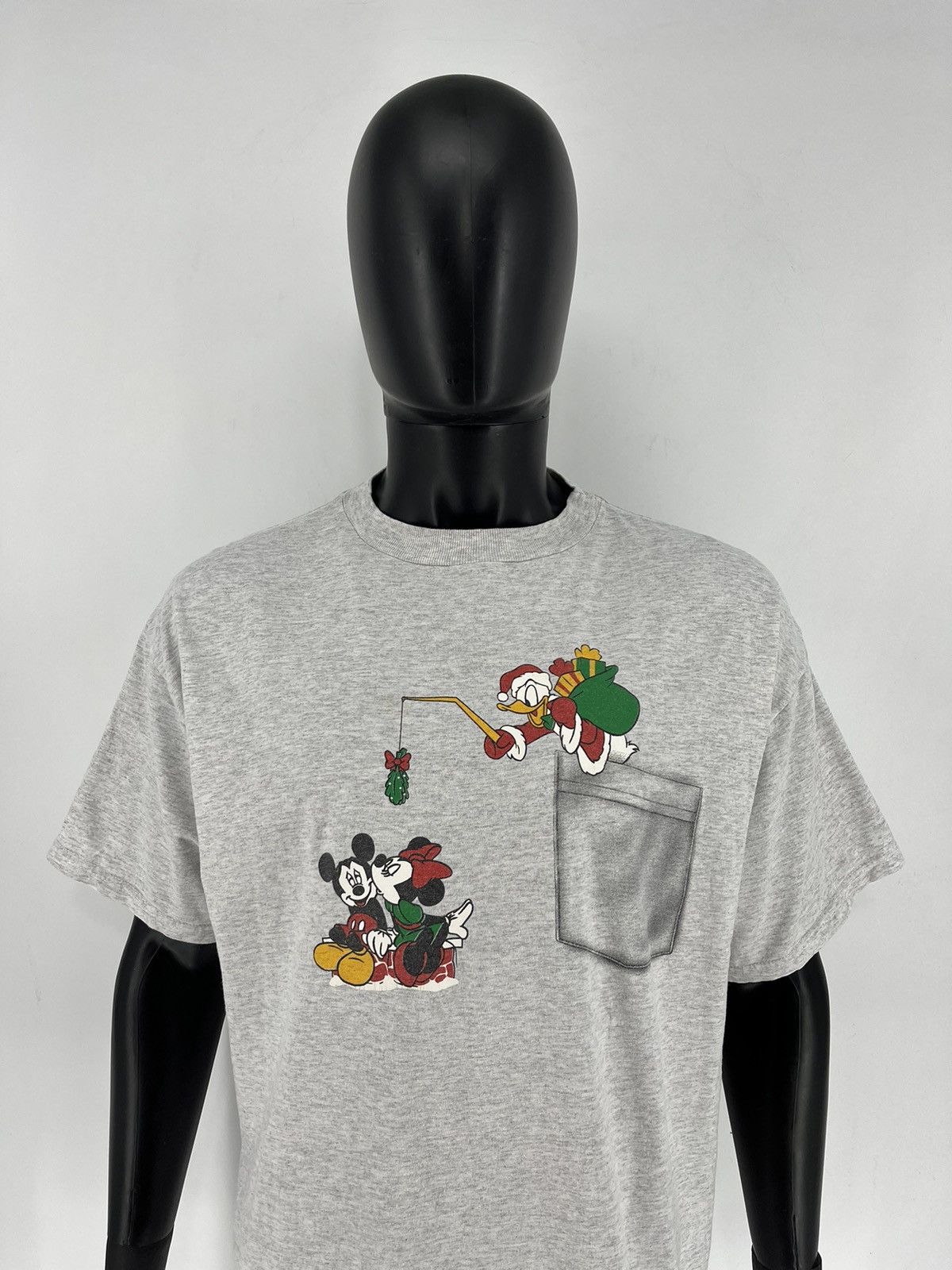 Disney Vintage 90s Mickey And Minnie Mouse Shirt Christian's Theme Size US XL / EU 56 / 4 - 1 Thumbnail